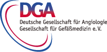 Logo der Deutschen Gesellschaft für Angiologie, Gesellschaft für Gefäßmedizin e. V.