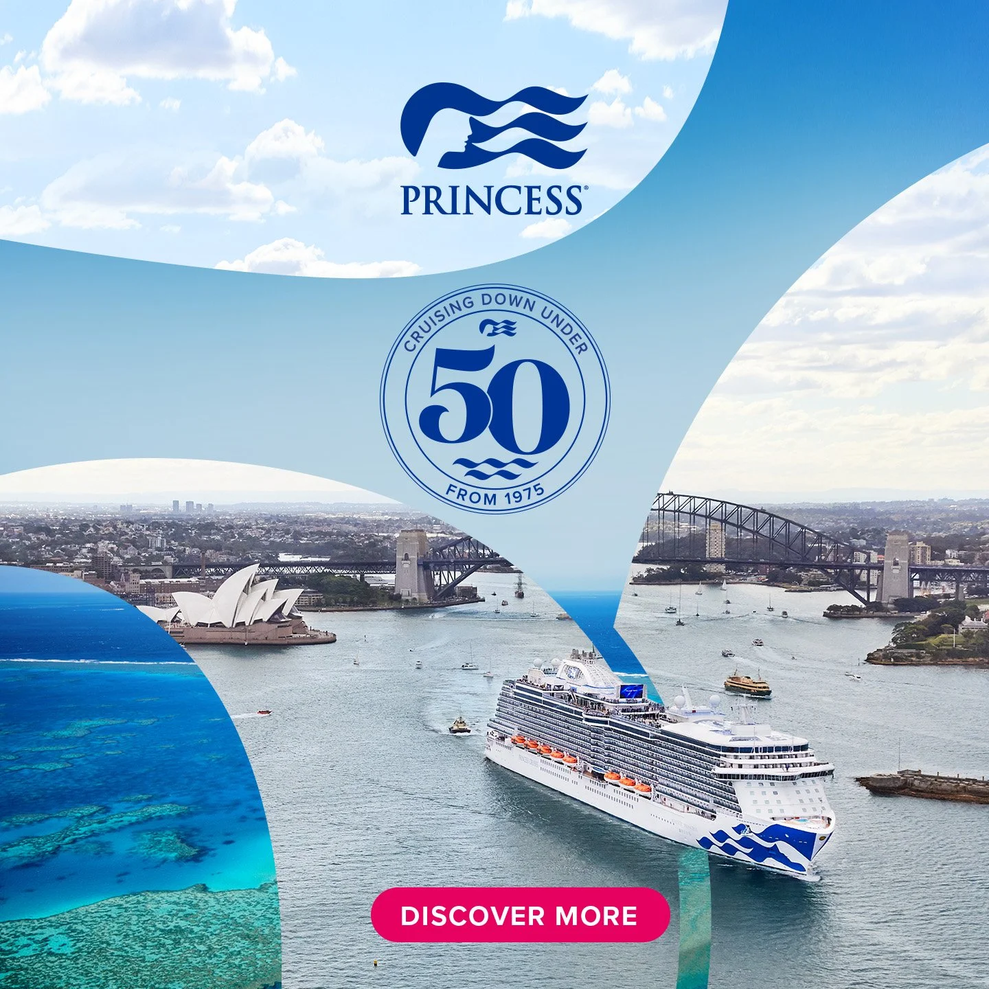 Paid meta ad, 50th anniversary