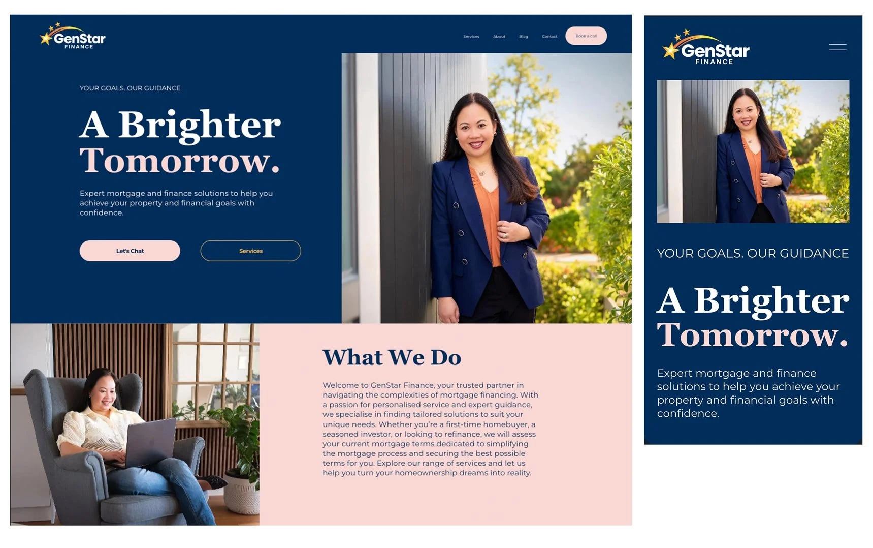 Website design refresh