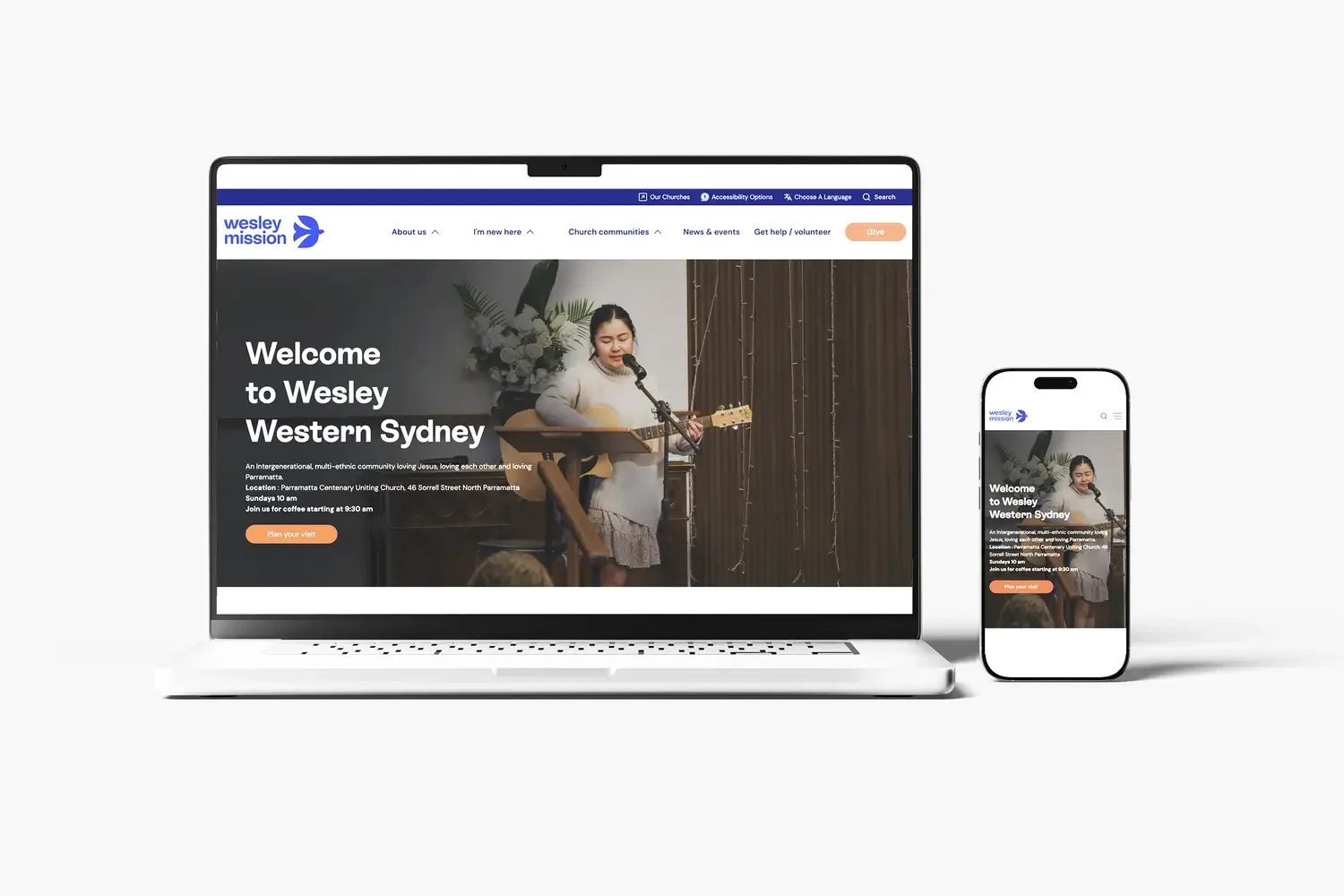 Wesley Western Sydney Website