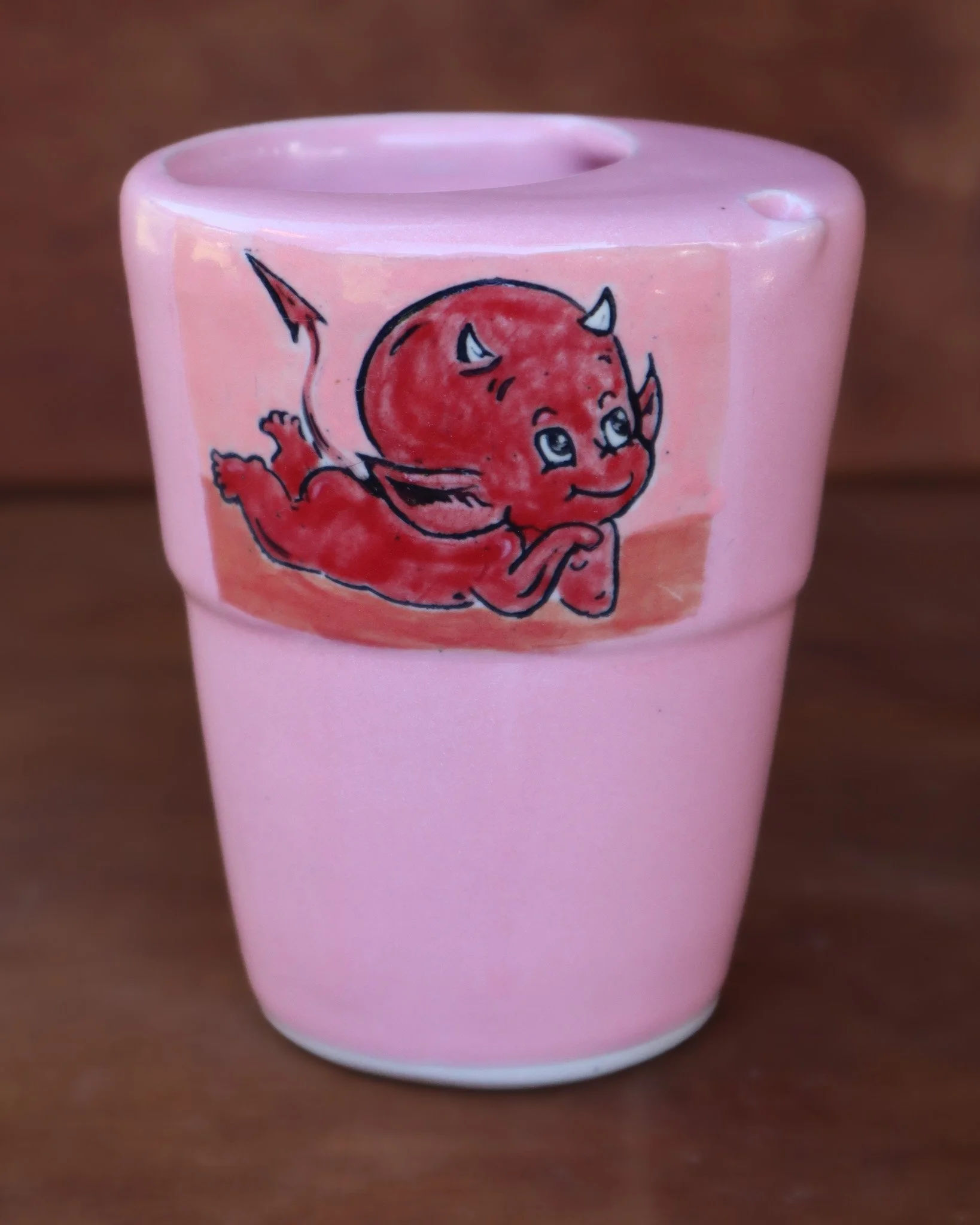 Pink Devil Keep Cup