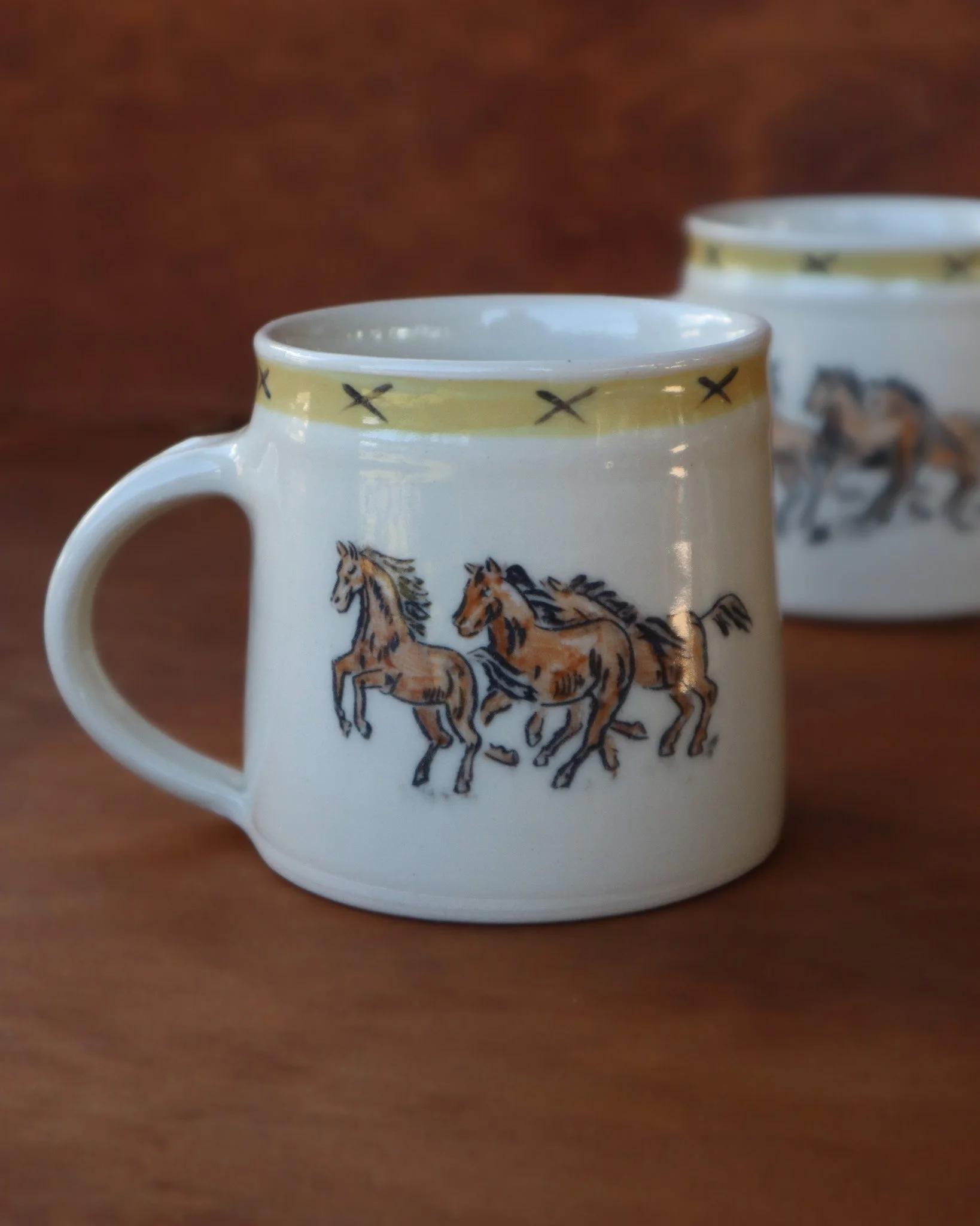 Running Horse Mug
