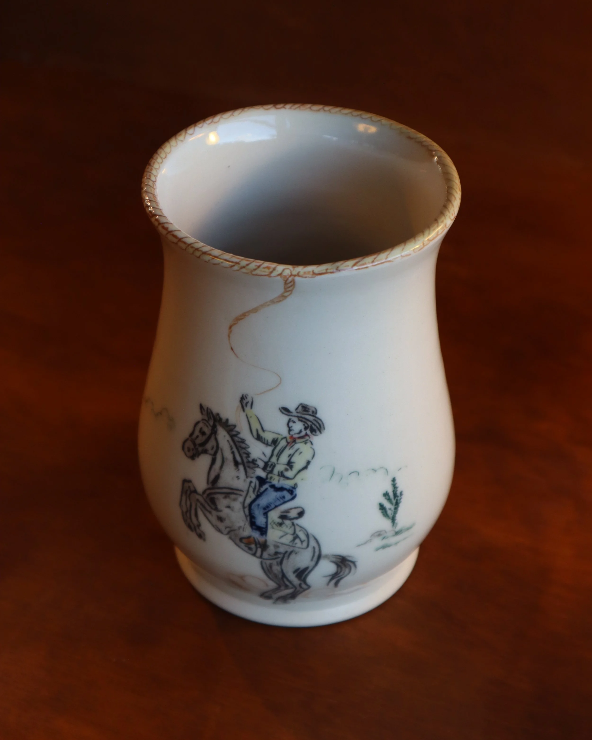 The Rider Vase