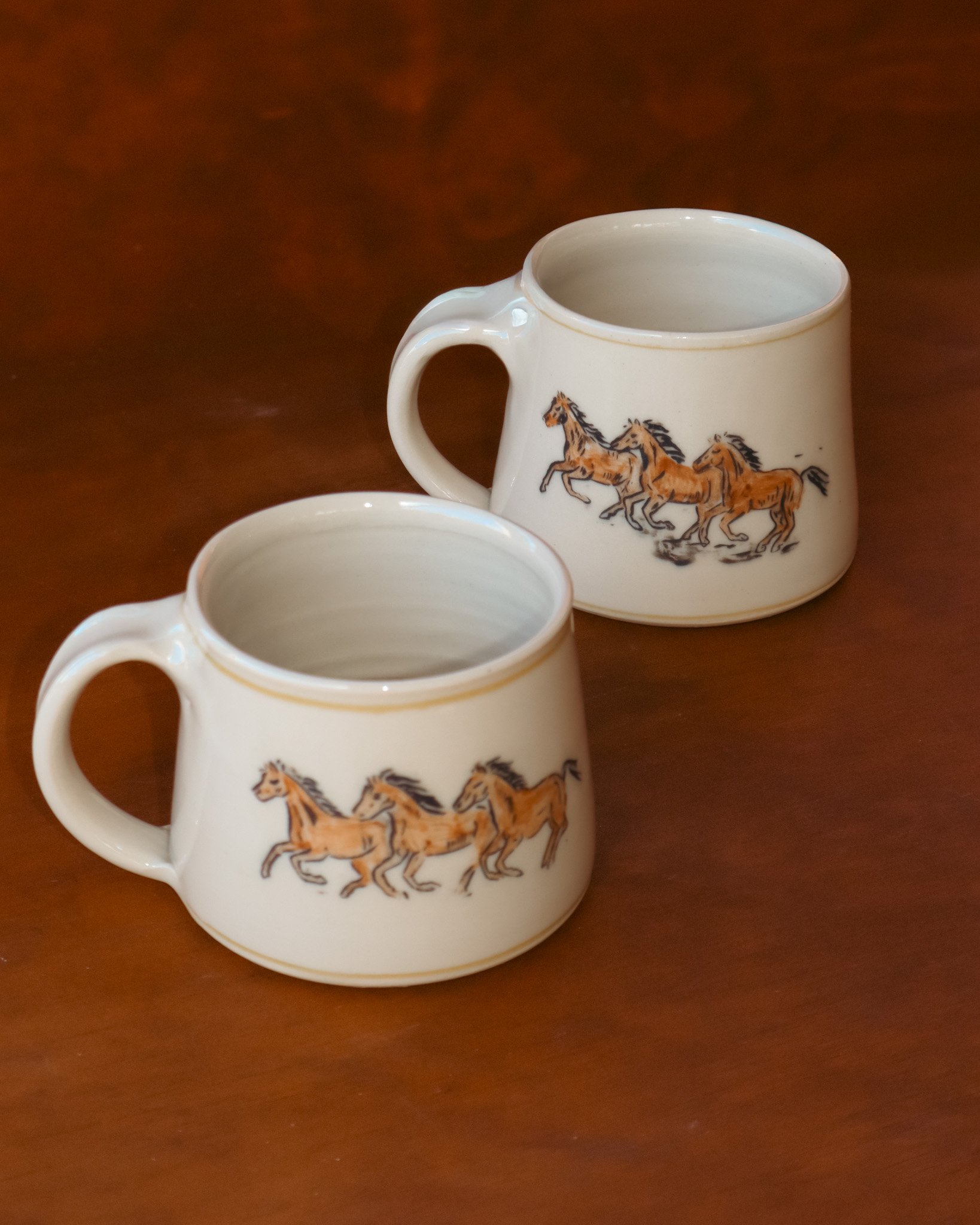 Running Horse Mug