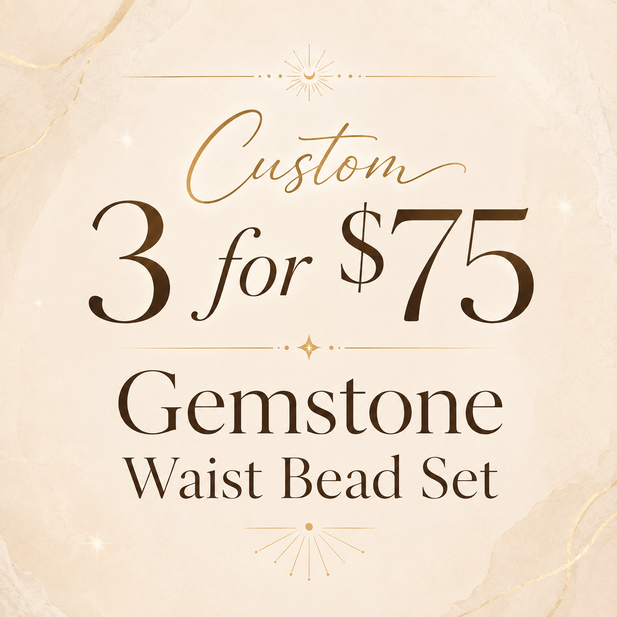 Custom Gemstone Set