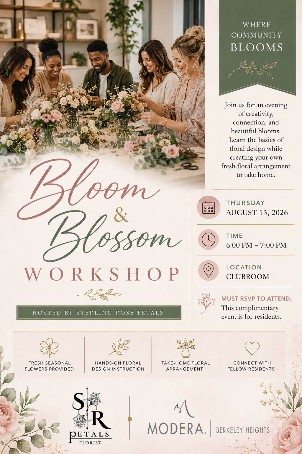 Bloom &amp; Blossom Workshop