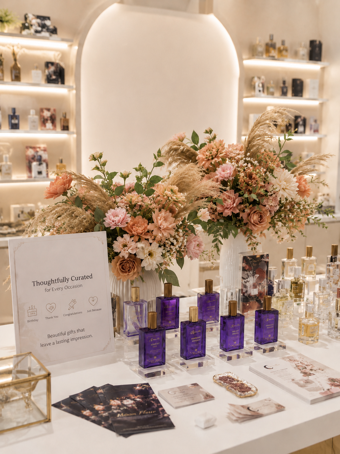 Brand activation perfume store