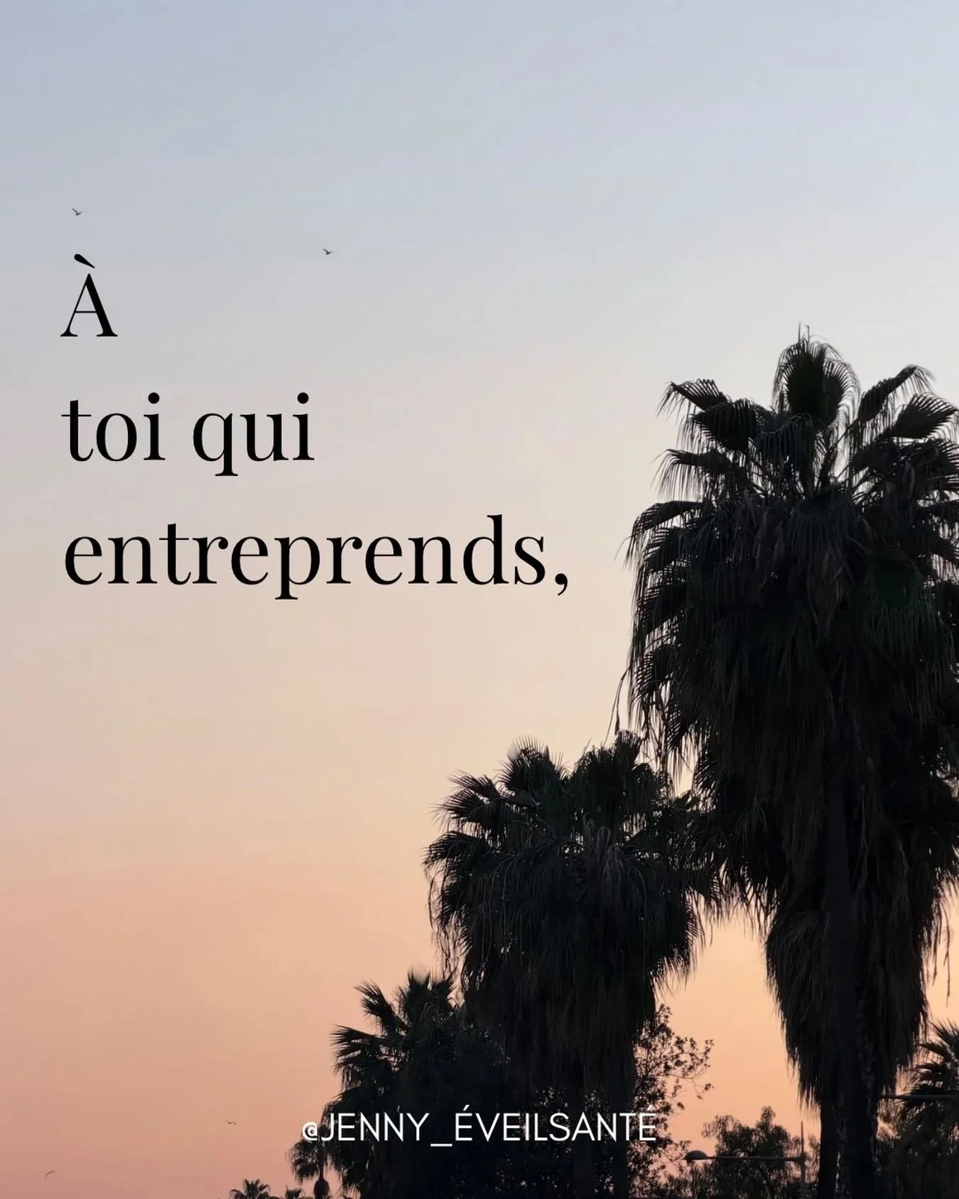 ✨

&Agrave; toi qui construis, qui cr&eacute;es, qui r&ecirc;ves grand.
Tu as de l&rsquo;ambition. Tu as mille id&eacute;es &agrave; la minute. Des projets plein la t&ecirc;te. Et cette envie constante d&rsquo;avancer.
Mais n&rsquo;oublie pas une cho