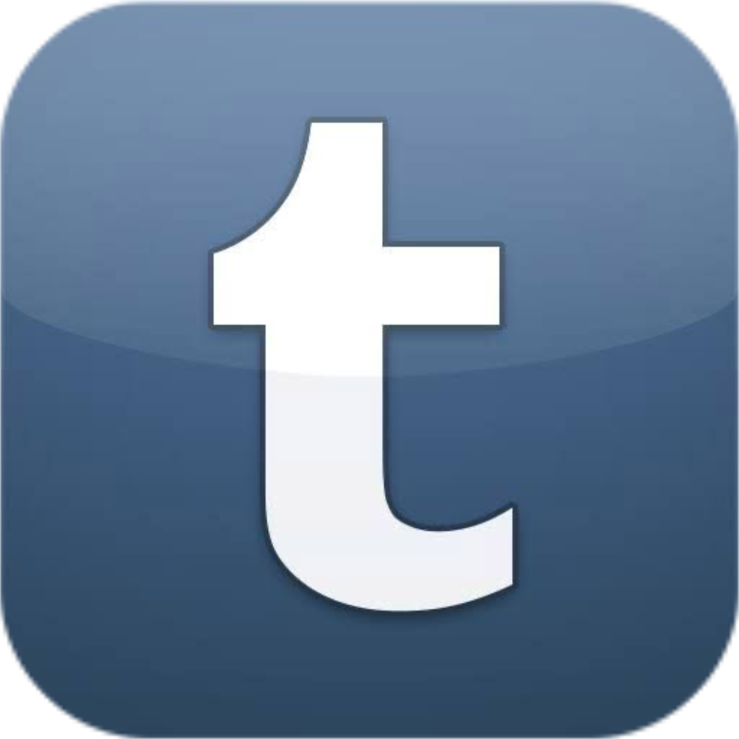 Tumblr iOS icon