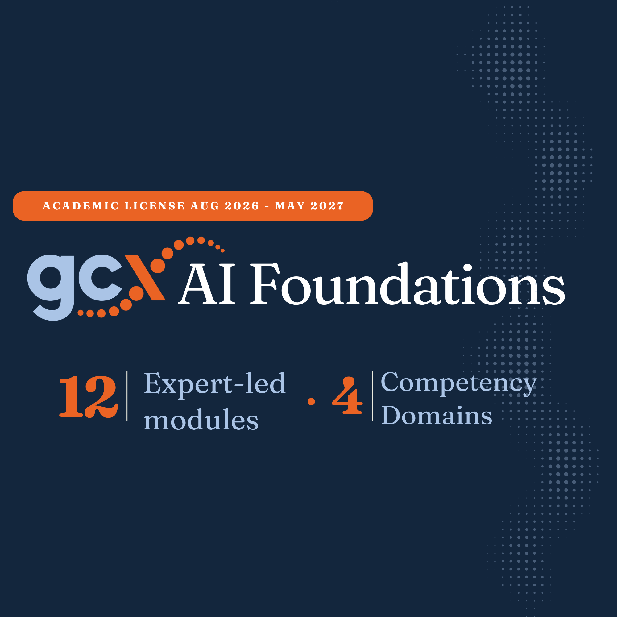 GC x AI Foundations Institutional License