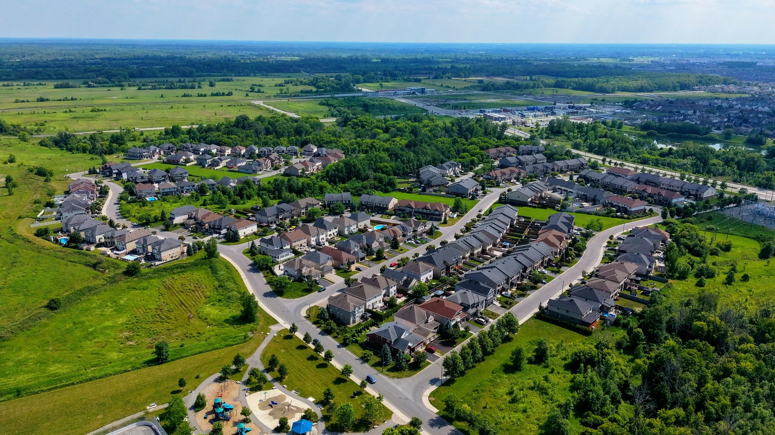 Riverside South Ottawa Drone Photography