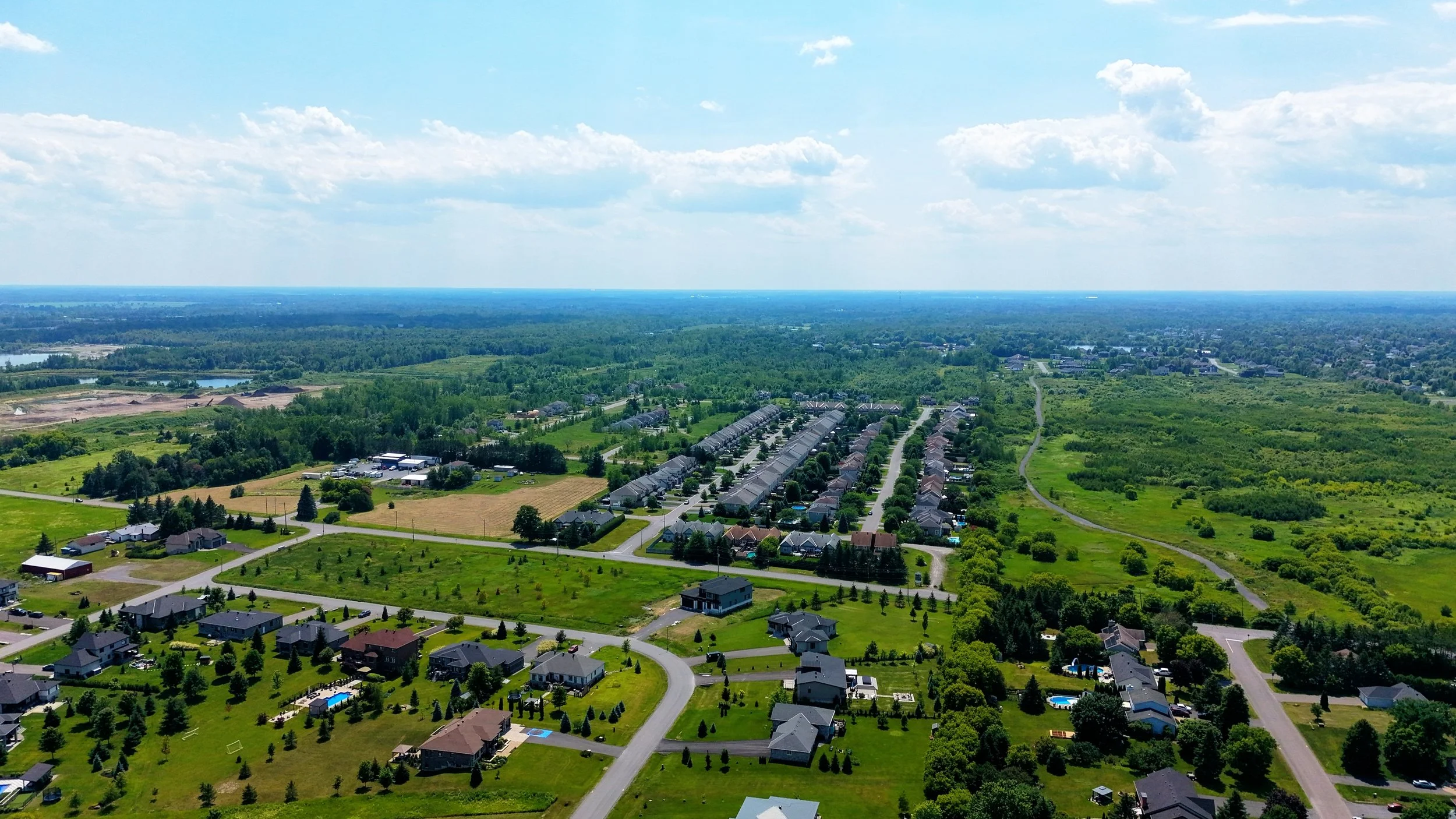 Riverside South Ottawa Drone Photography