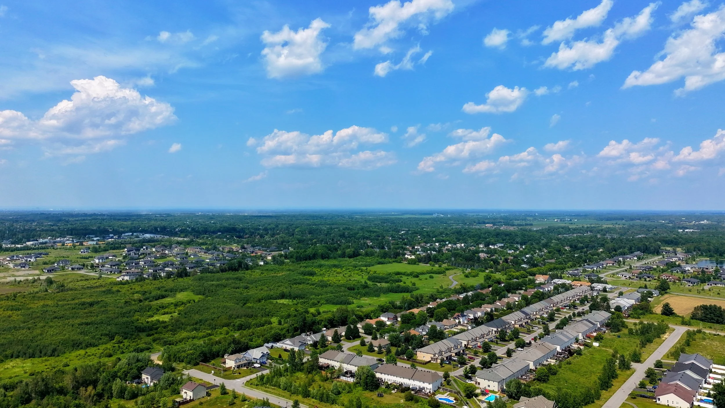 Riverside South Ottawa Drone Photography