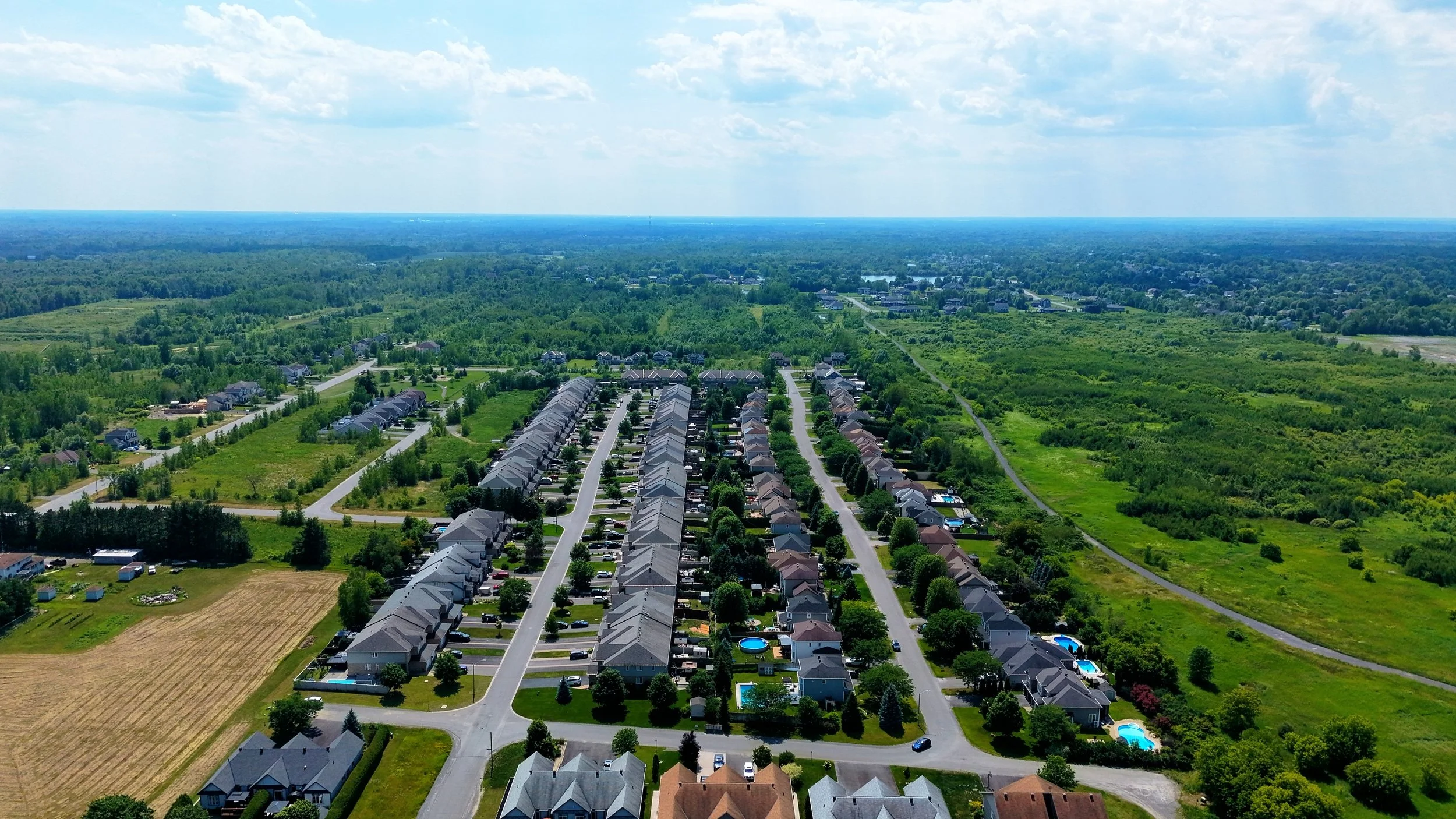 Riverside South Ottawa Drone Photography