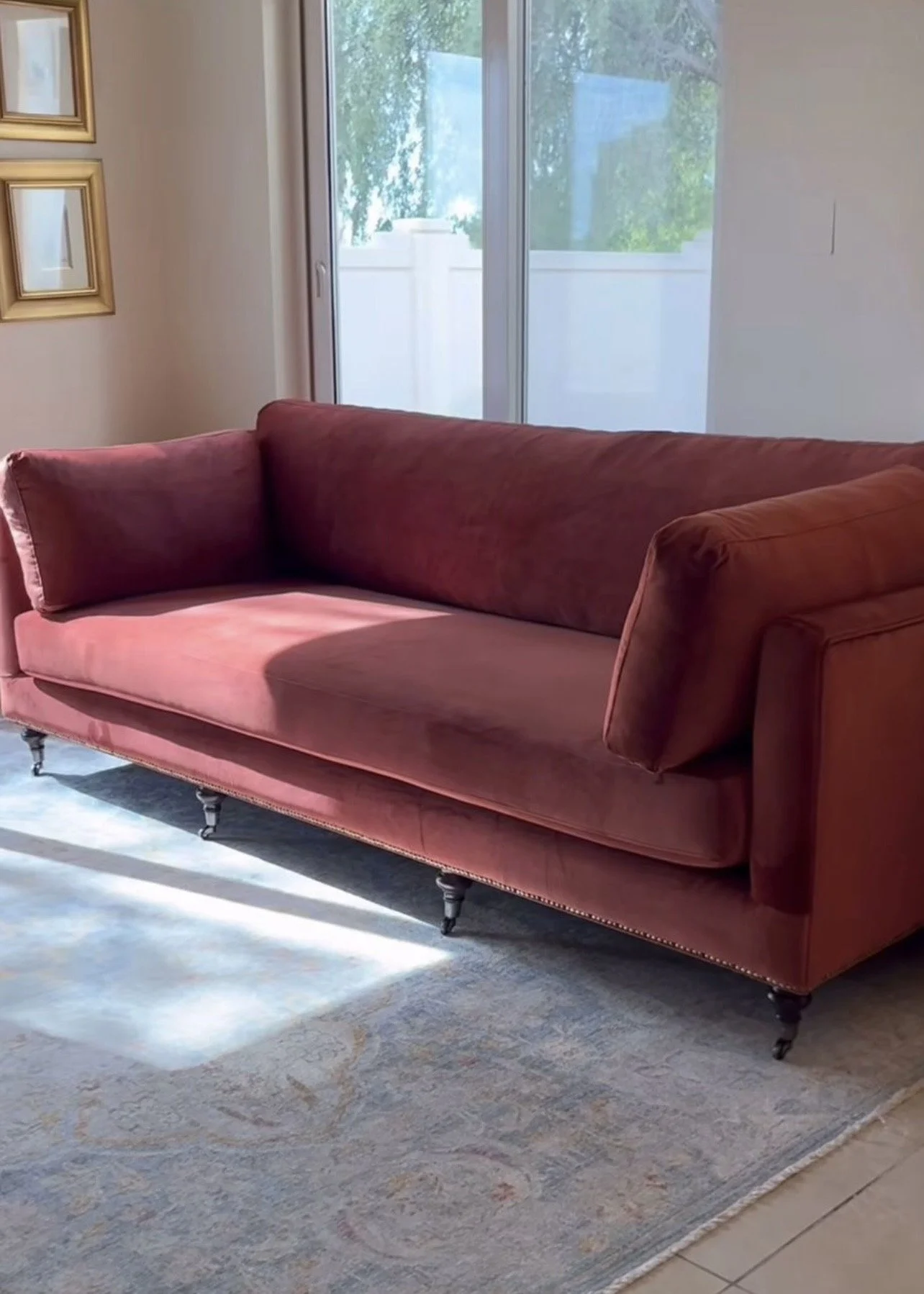 Heritage Velvet Sofa
