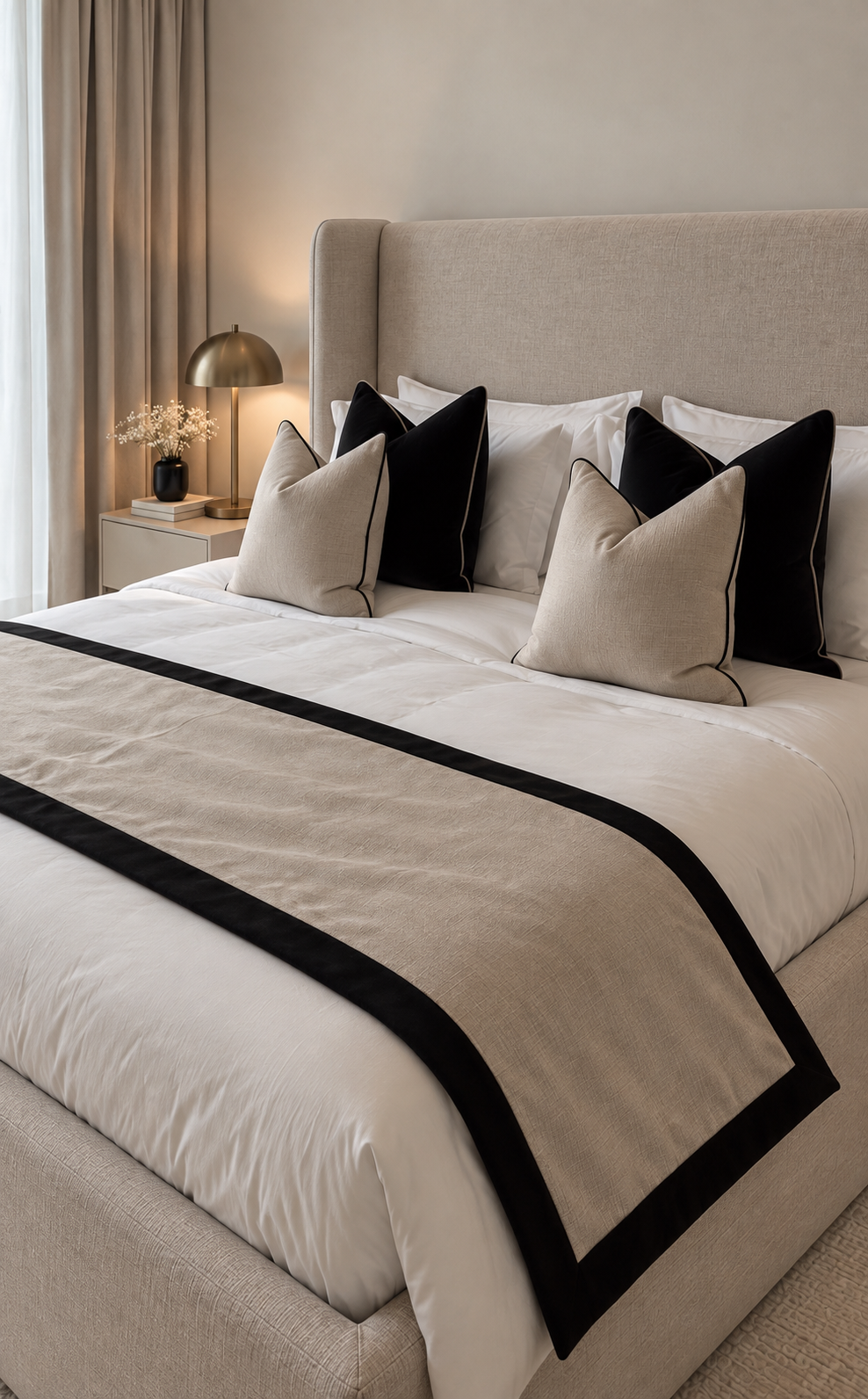 Monochrome Bed Set