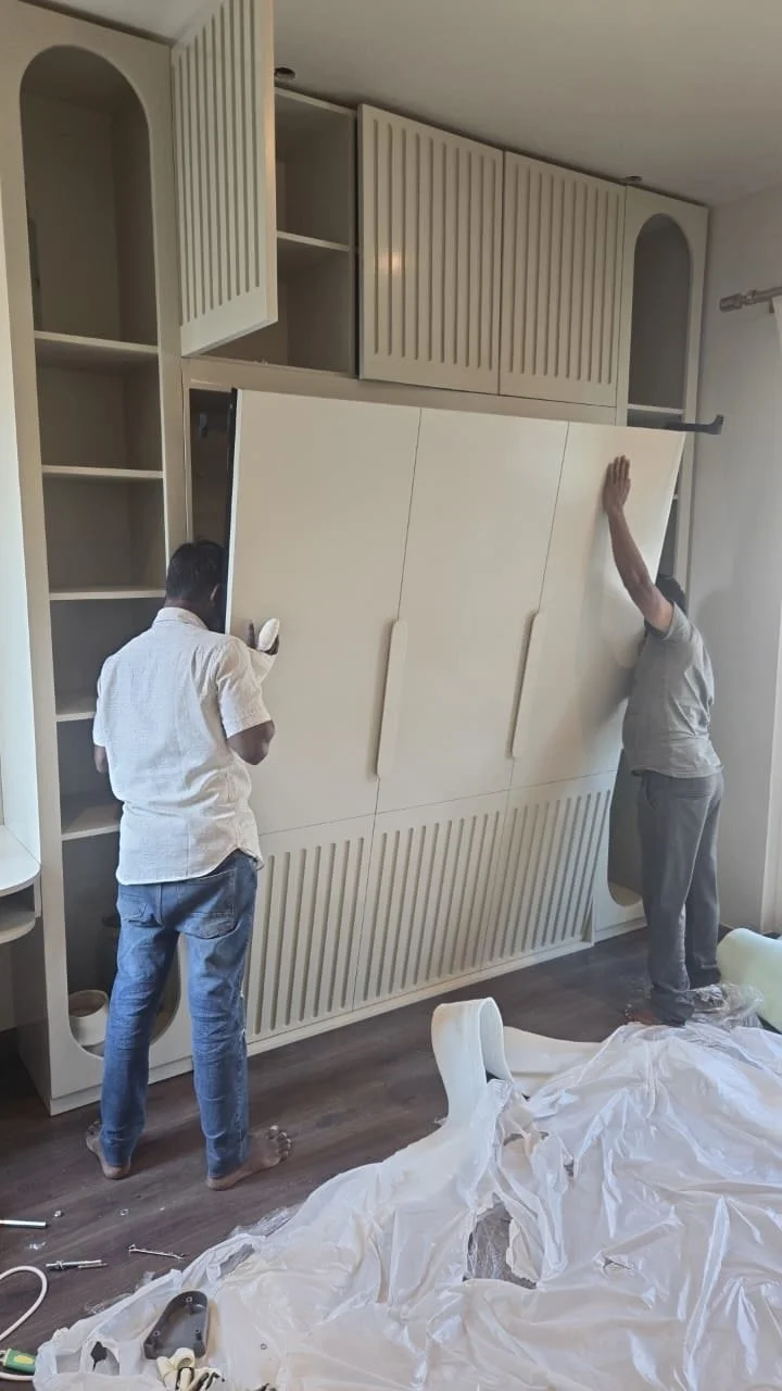 Linen Murphy Bed