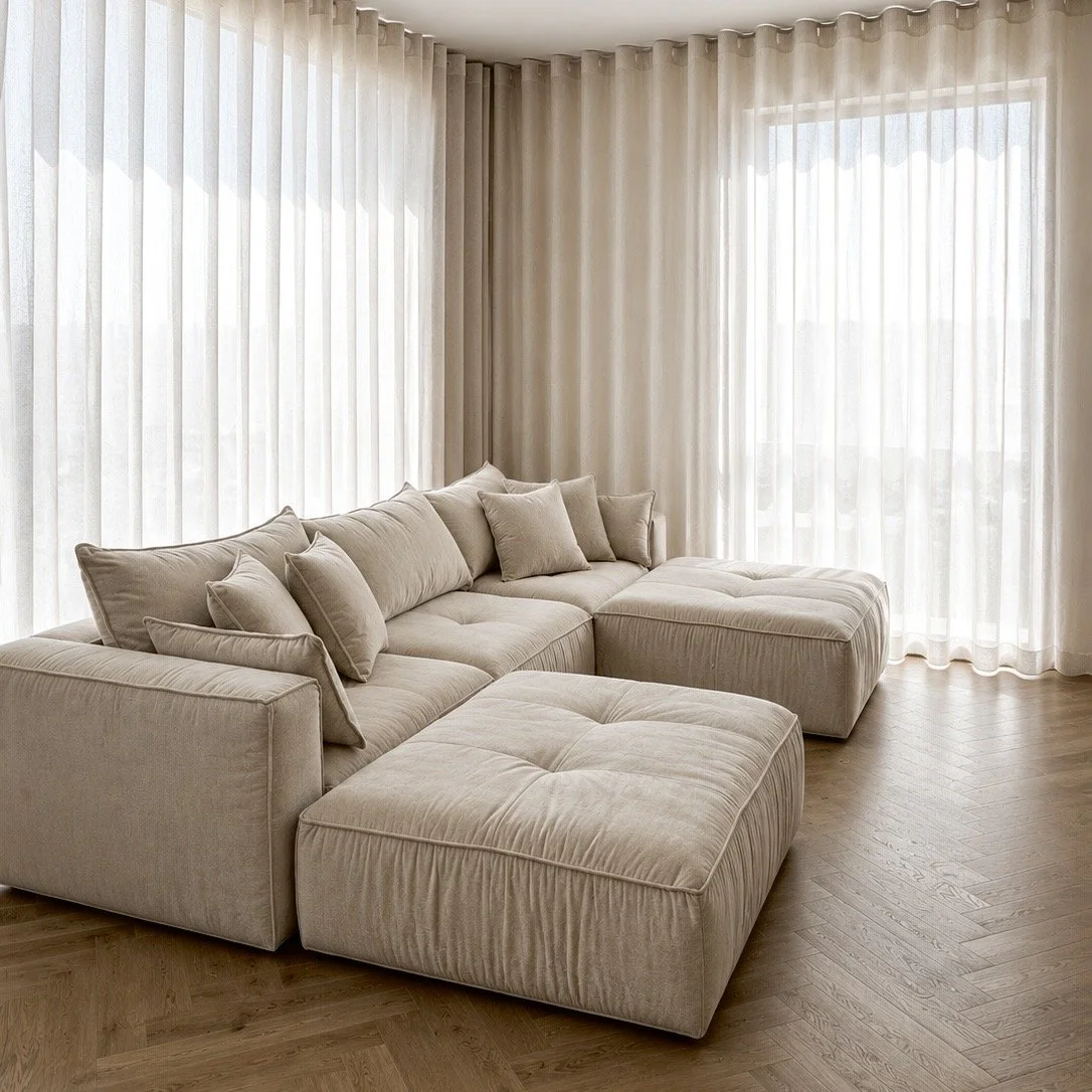 Layered U Shape Sofa