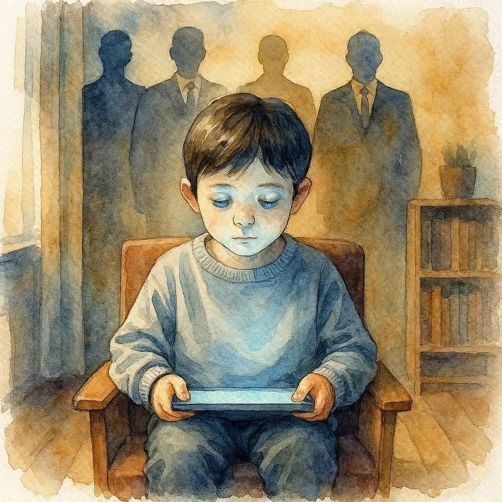 They Built It to Addict Your Kids.                 Then They Protected Their Own.