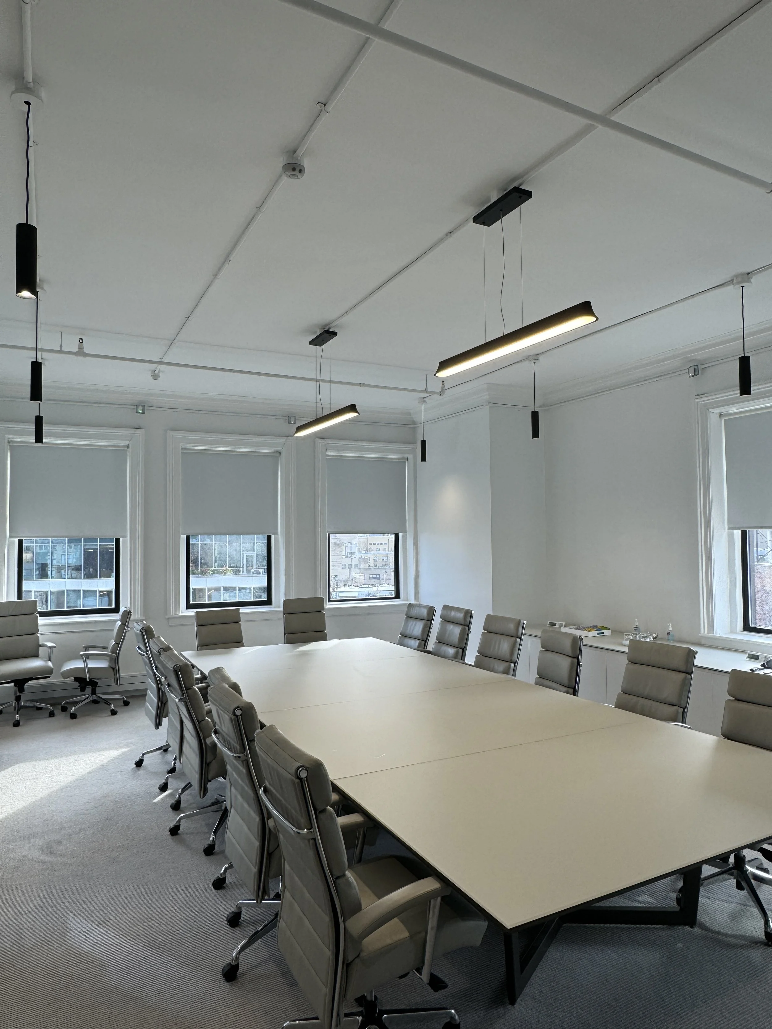 Office space maintenance and improvement project completed by Conquest Management, supporting corporate environments with electrical services, facility upgrades, and preventative maintenance.