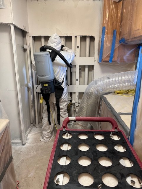 Water damage remediation and restoration project completed by Conquest Management, helping a commercial property recover from flooding through cleanup, repairs, and facility maintenance services.