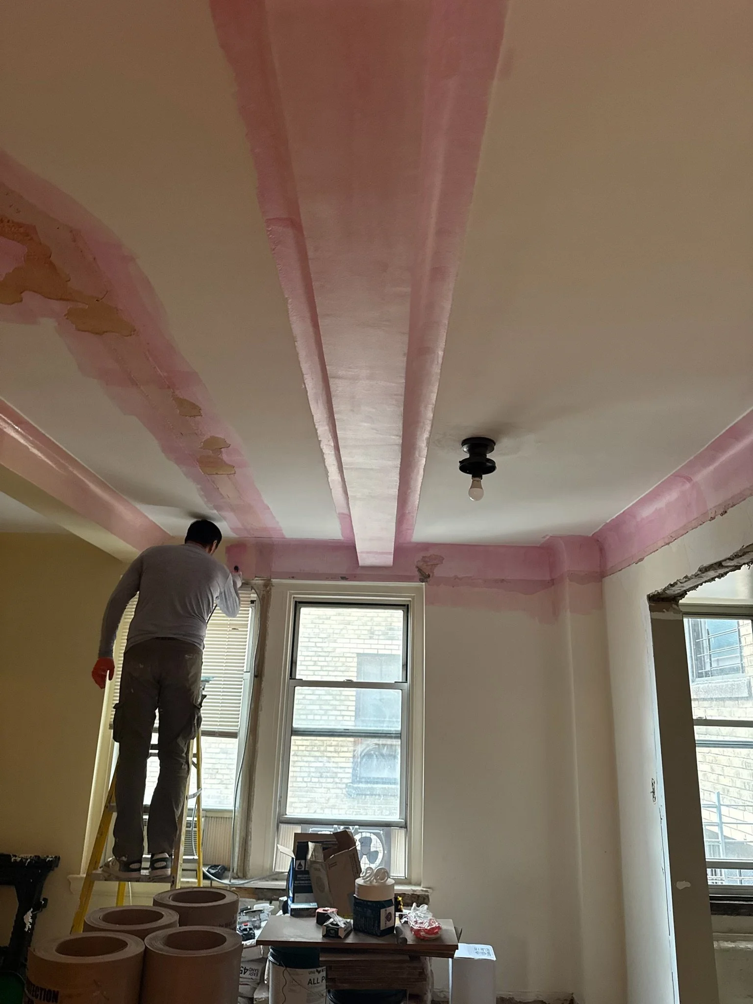 Commercial renovation and maintenance project completed by Conquest Management, helping modernize interior spaces through facility improvements, repairs, and ongoing operational support.