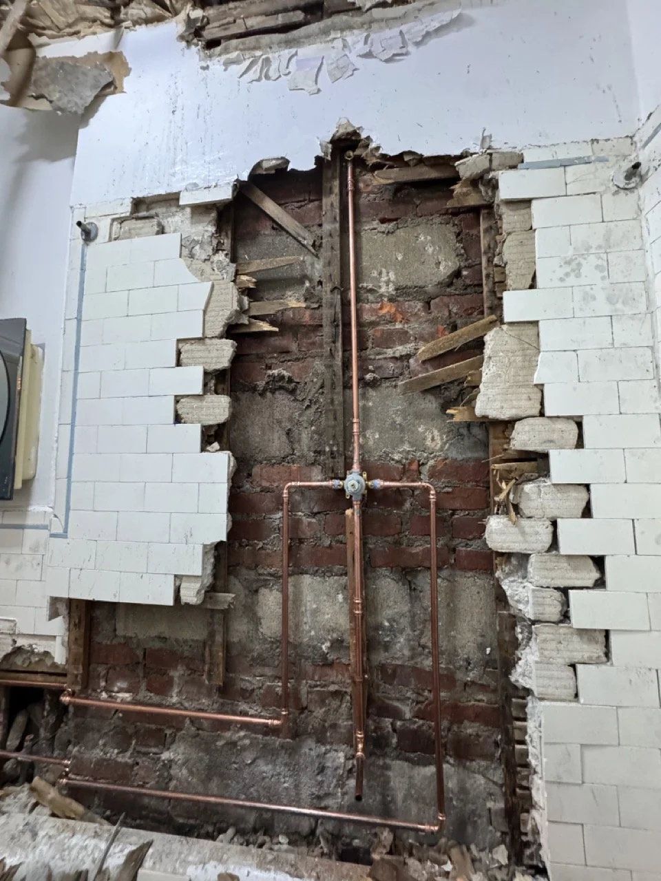 Renovation and plumbing infrastructure project completed by Conquest Management, supporting commercial properties with repairs, upgrades, and operational improvements.