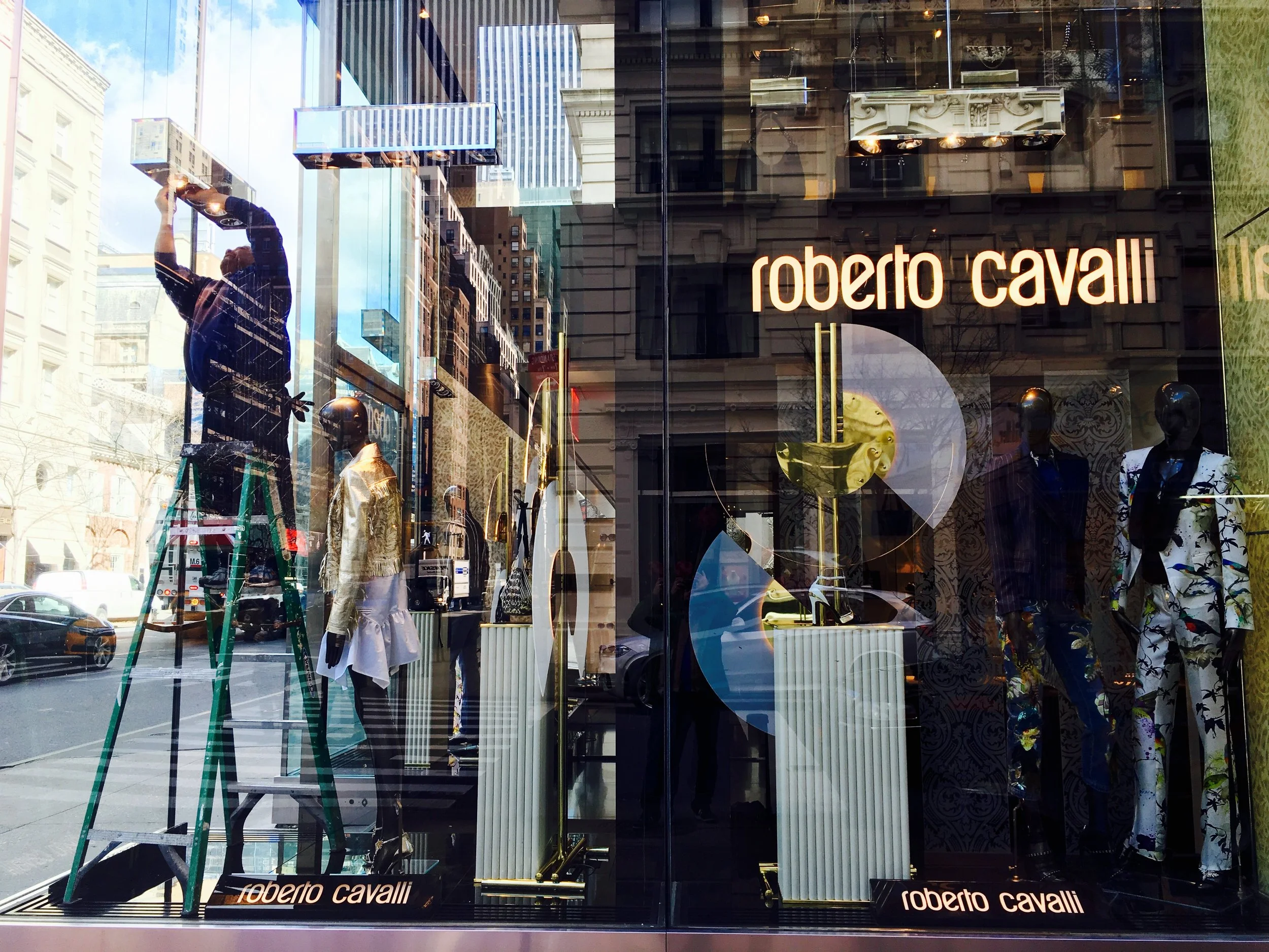 Luxury retail storefront project supported by Conquest Management, providing facility maintenance, electrical services, and operational support for high-end retail environments in NYC.