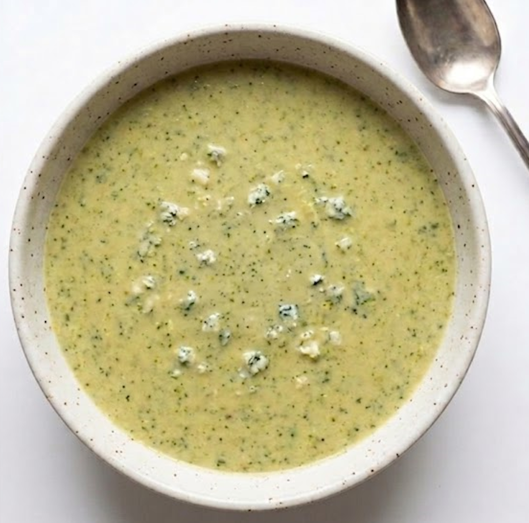 Homemade Brocolli & Stilton Soup 800ml (v)