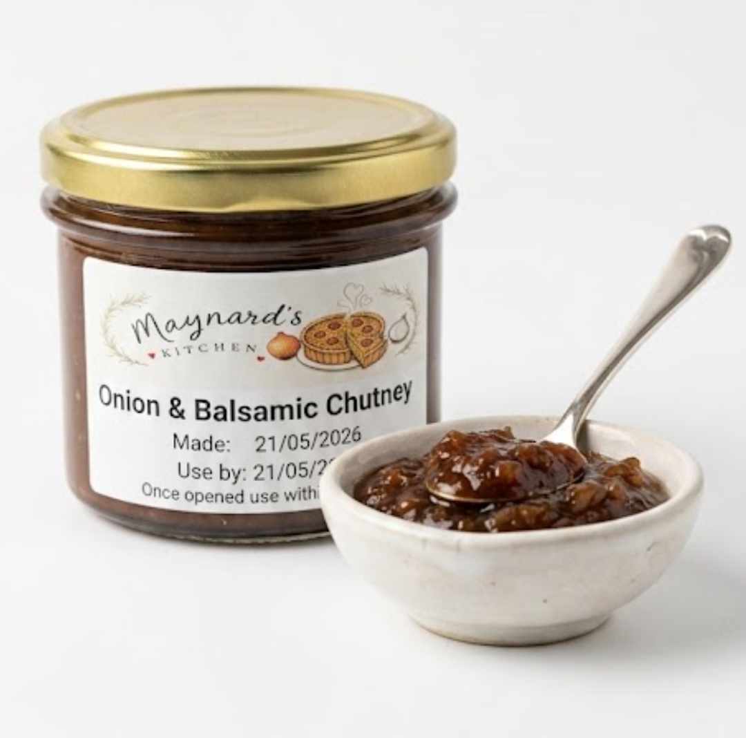Onion & Balsamic Chutney (v) 100g