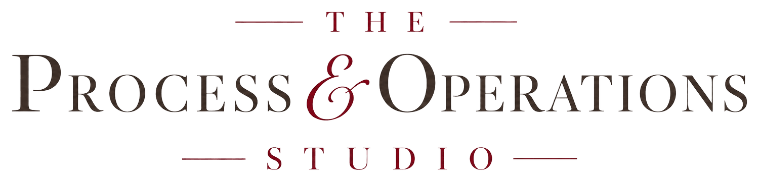 The Process &amp; Operations Studio
