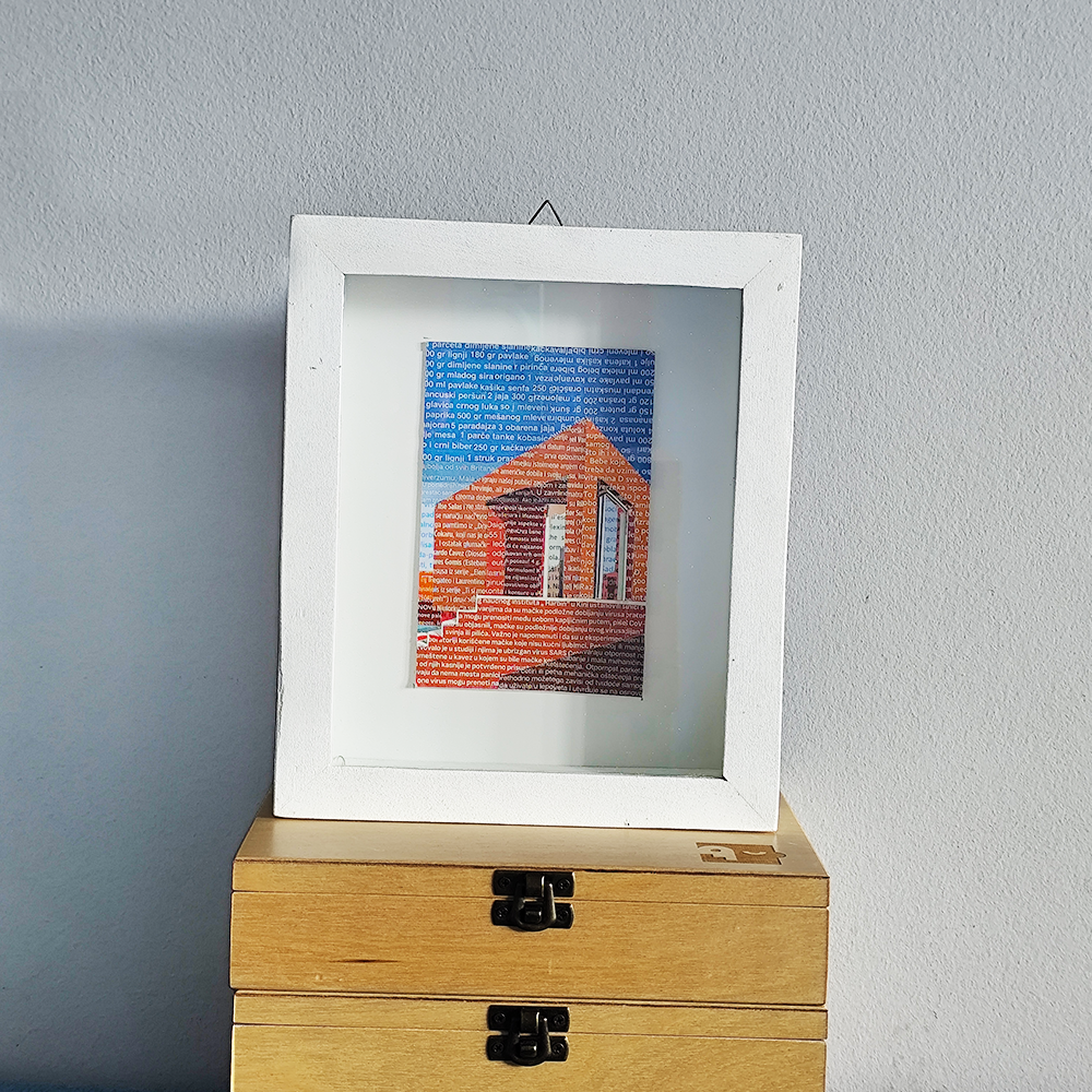 Orange house