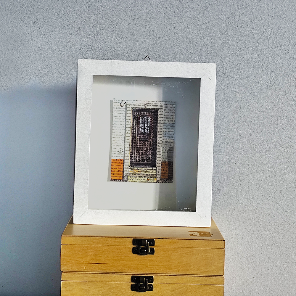 Brown door