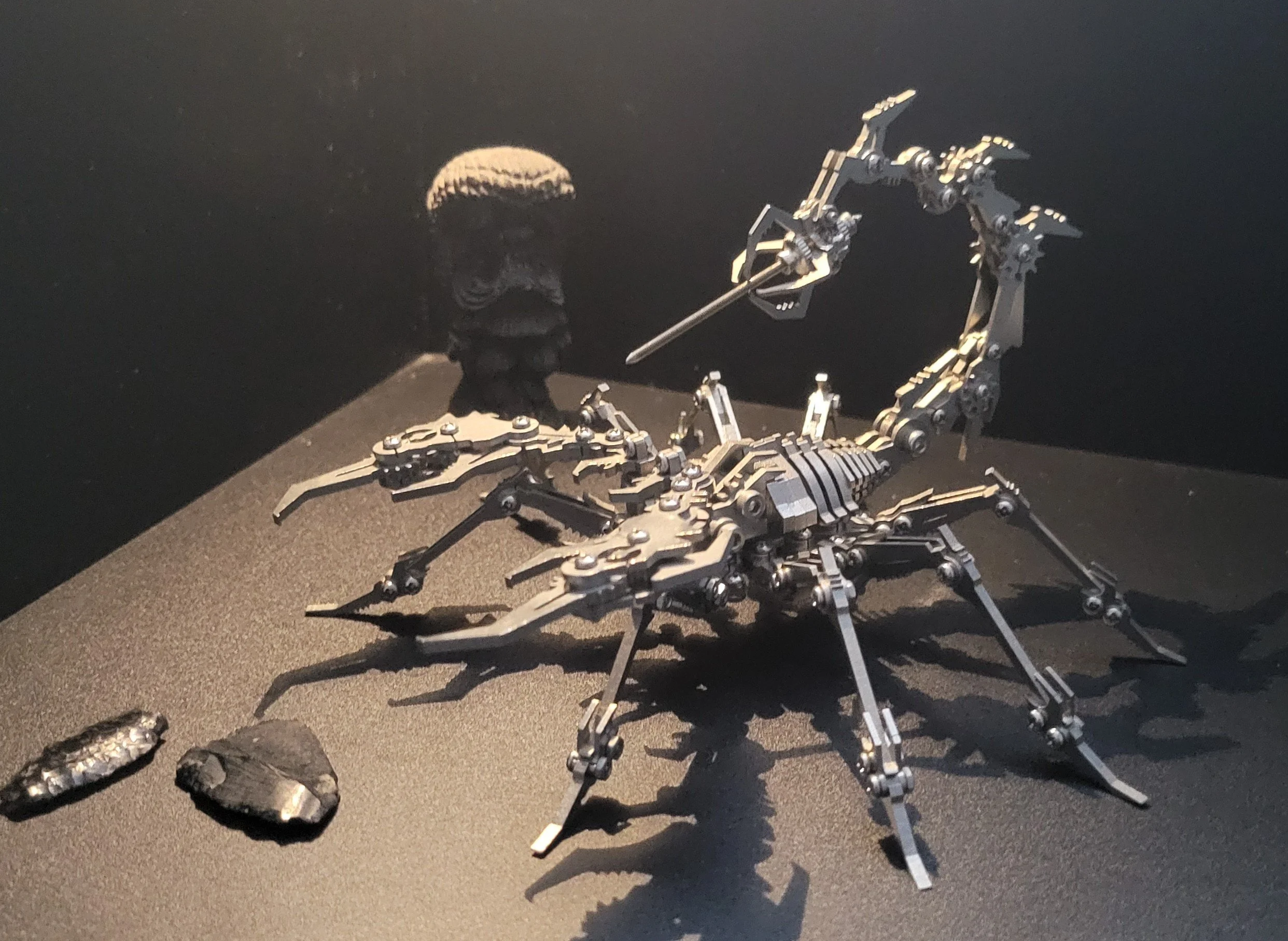 Metal Scorpion Art Sculpture