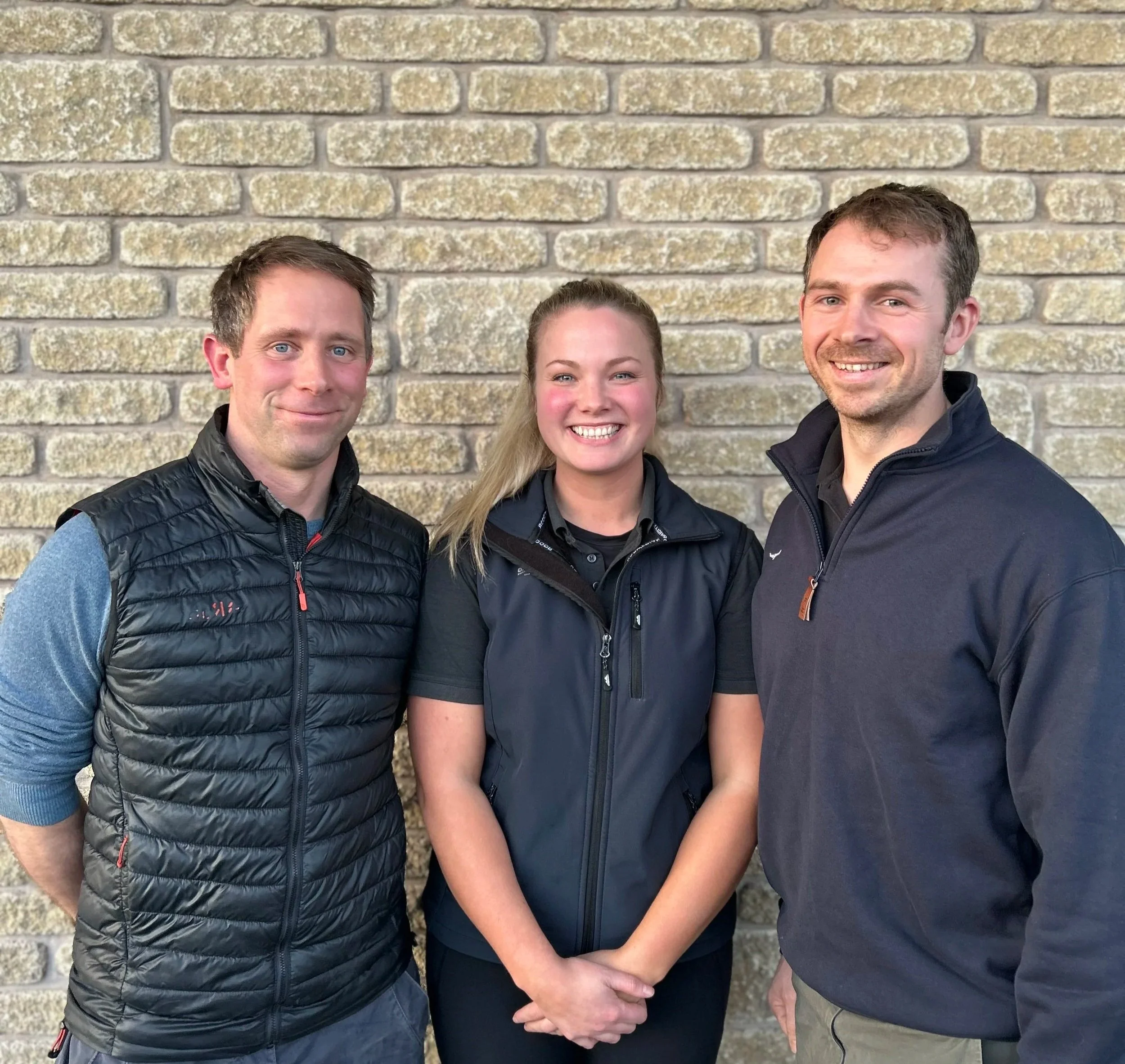 Scope Farm Vets directors; Tom, Lora and Harry