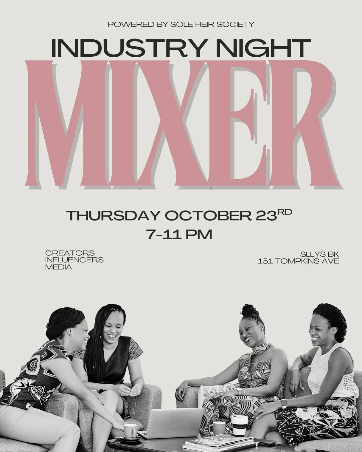 Industry Night Mixer: Creators, Influencers & Media Edition