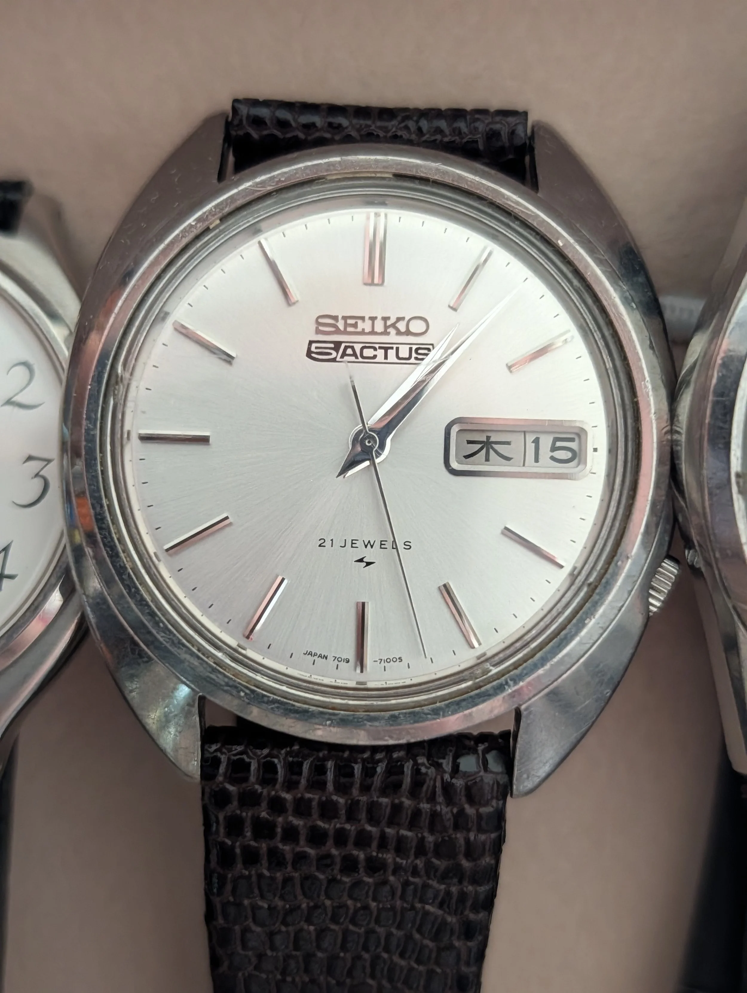 Seiko Actus 21 Jewel Day Date Automatic