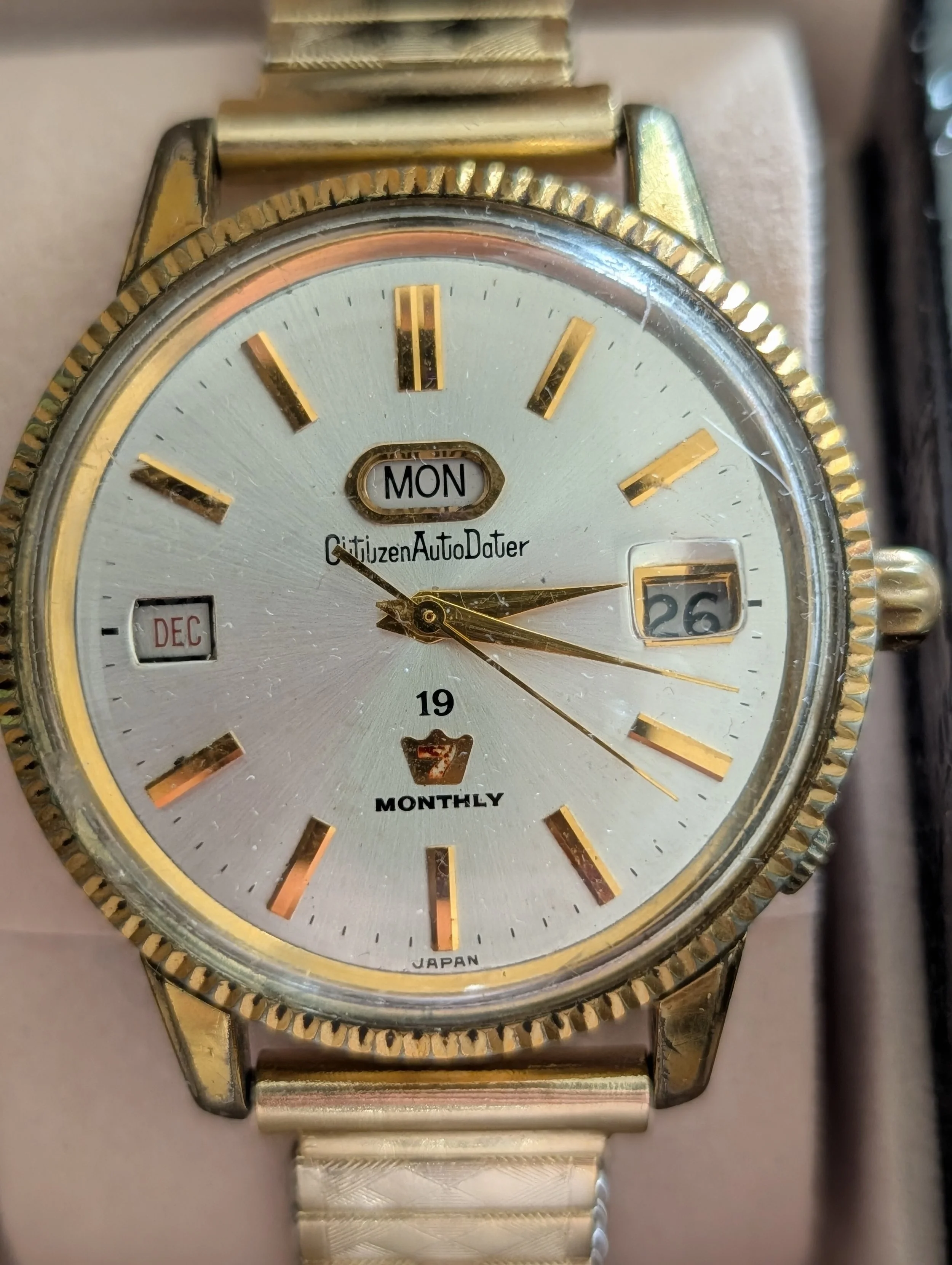Citizen Auto Dater Monthly 19 Jewel Automatic