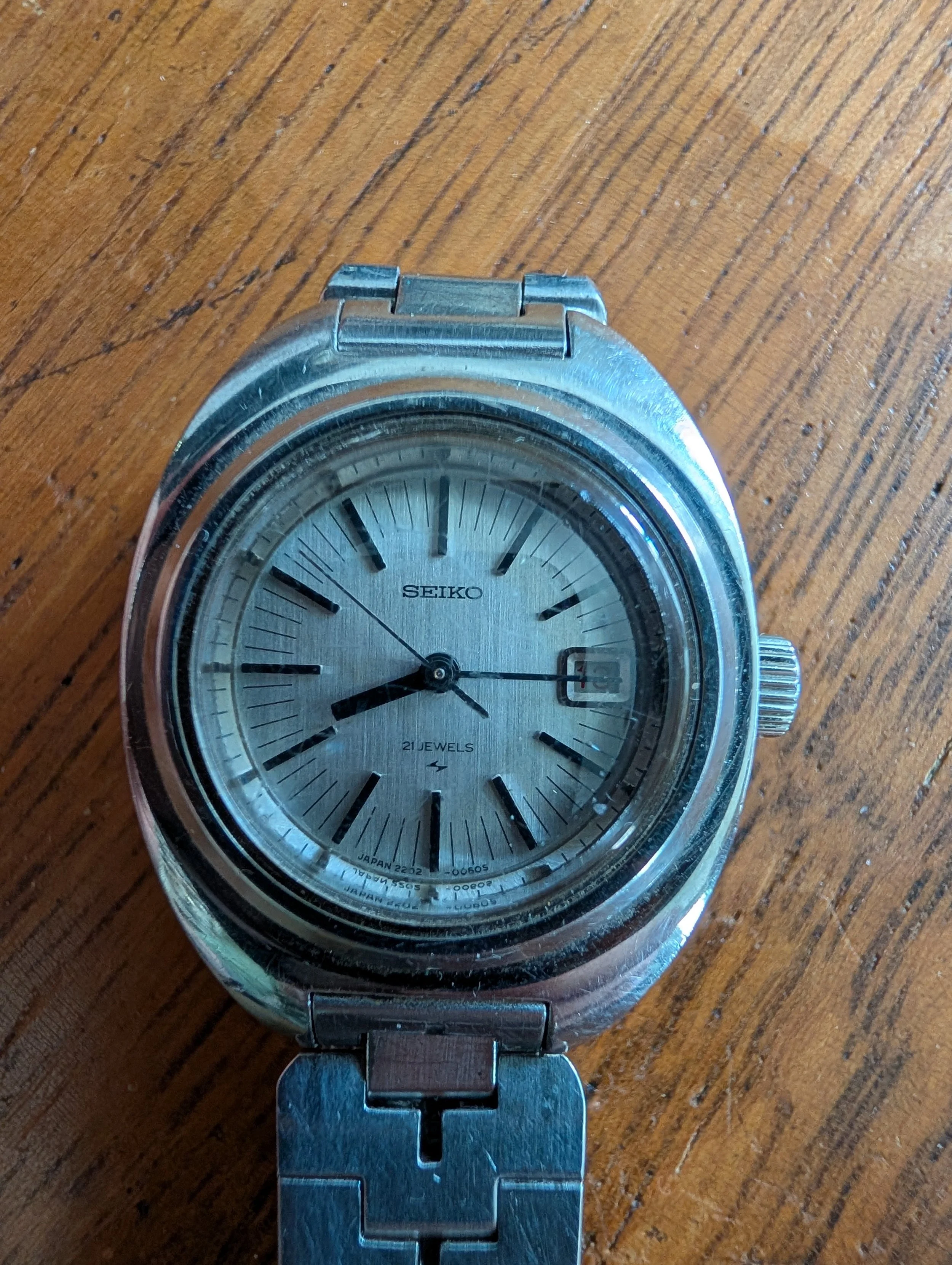Vintage Seiko Automatic Ladies Watch | 21 Jewels | Ref. 2202-0060S