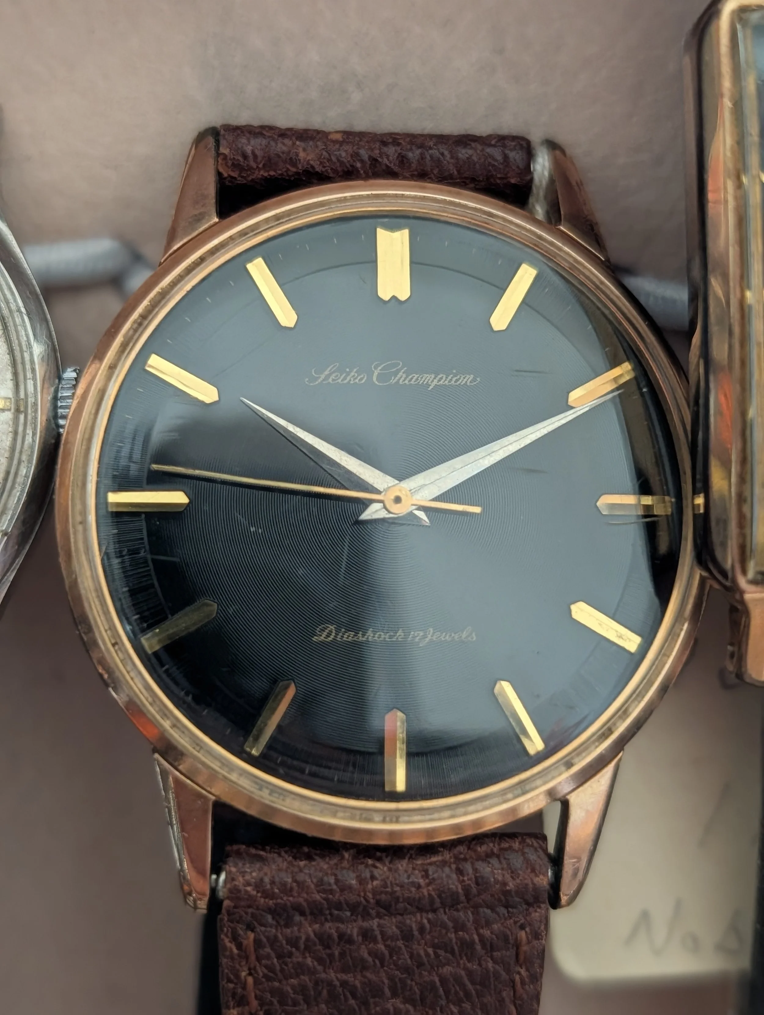 Seiko Champion Diashock 17 Jewel Dress Watch