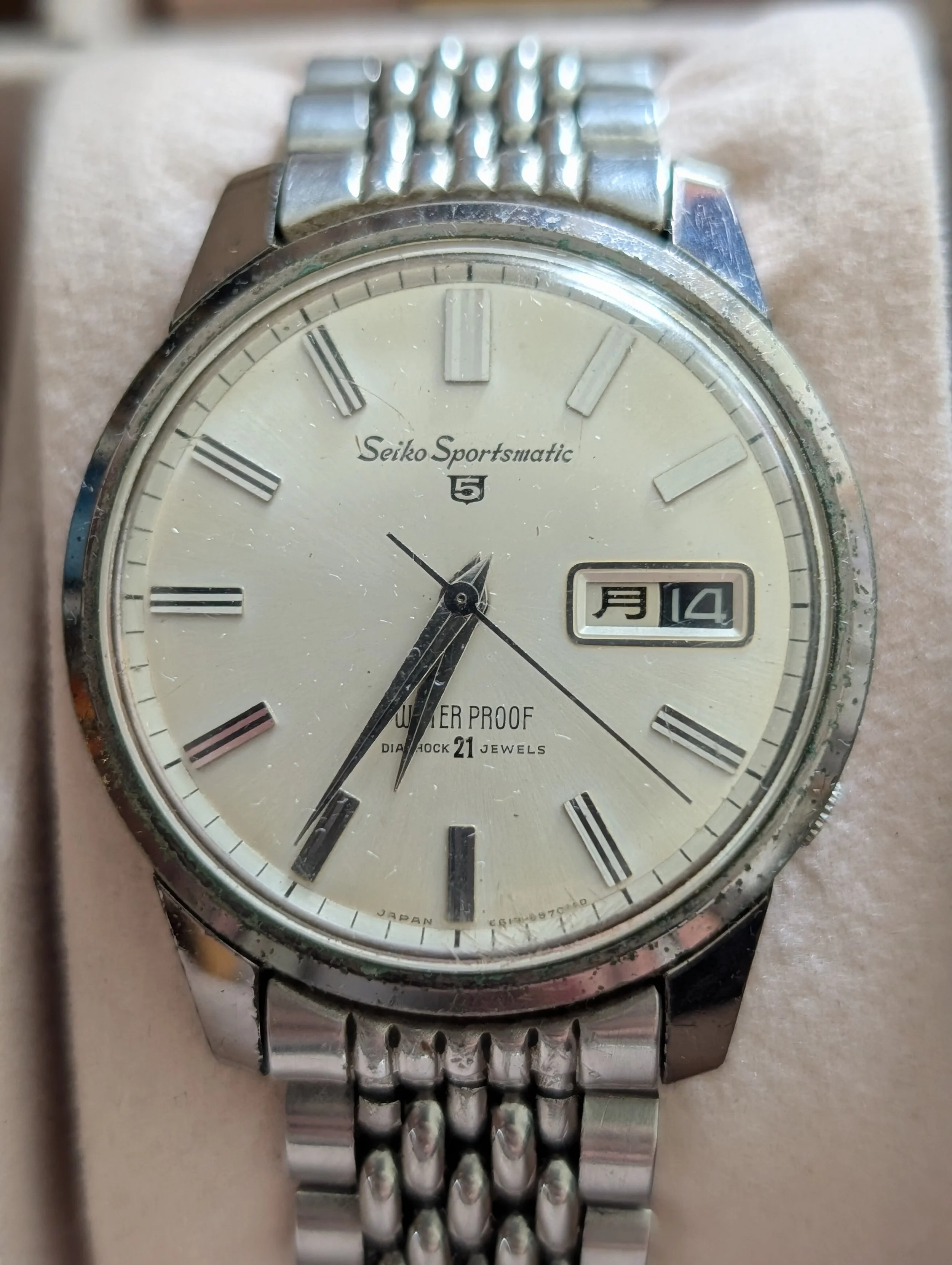 Seiko Sportsmatic 5 Water Proof Day Date Automatic