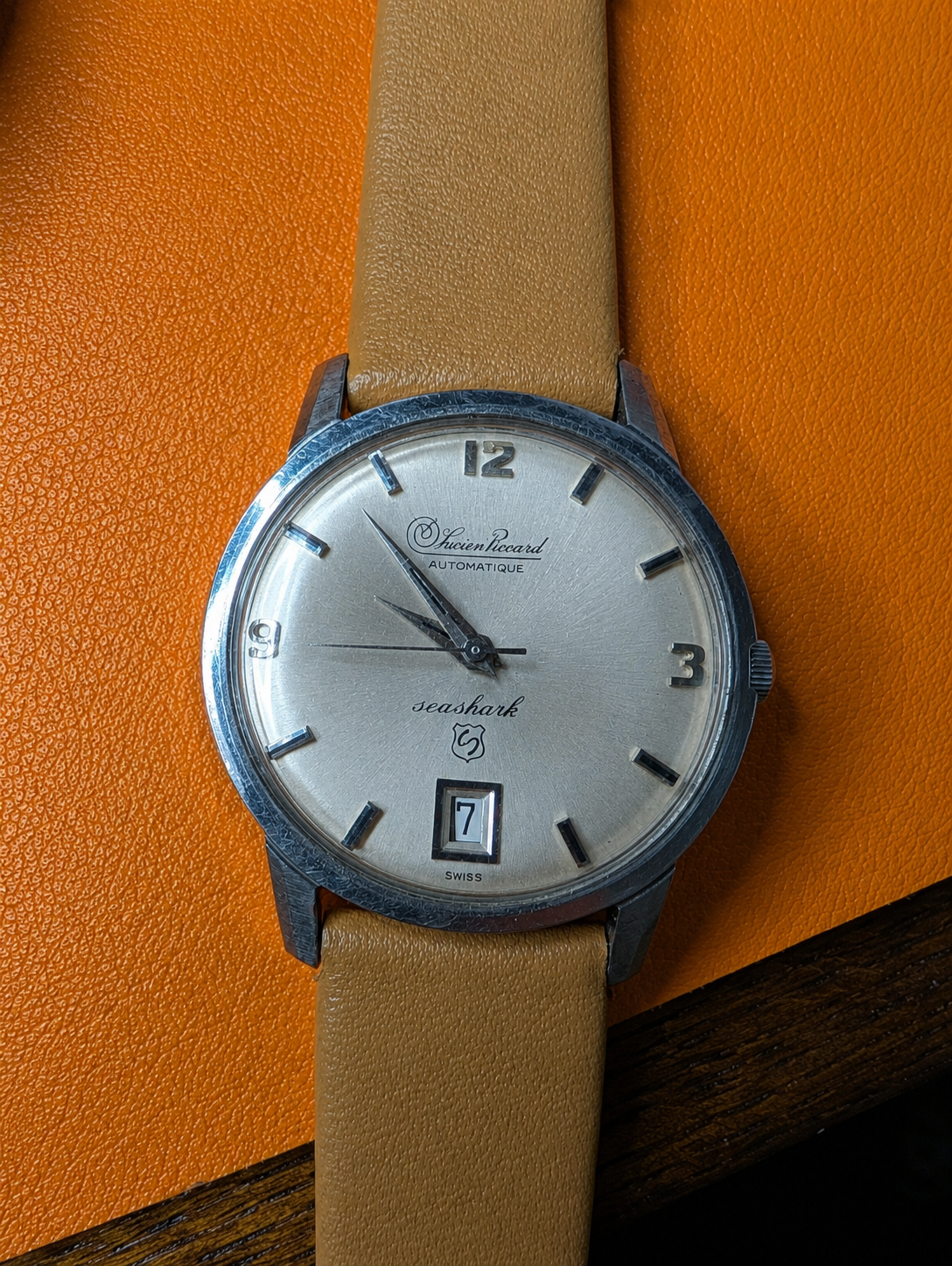 Lucien Piccard Seashark Automatic Date Watch | Swiss Automatic | 33mm