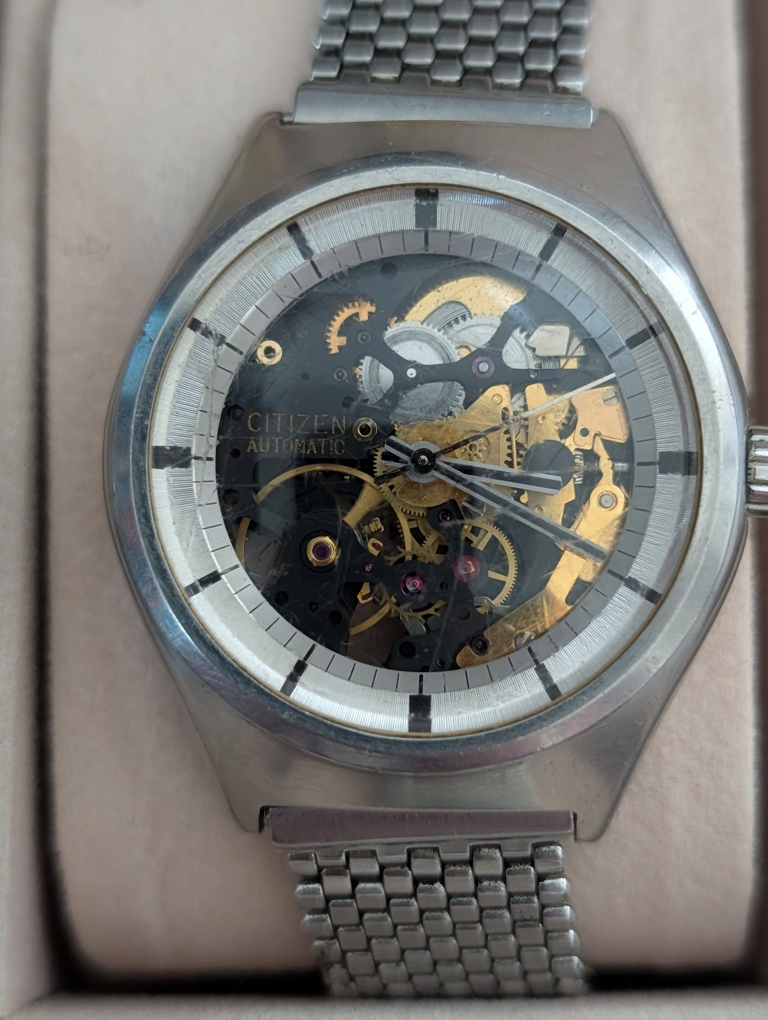 Citizen Skeleton Dial Automatic