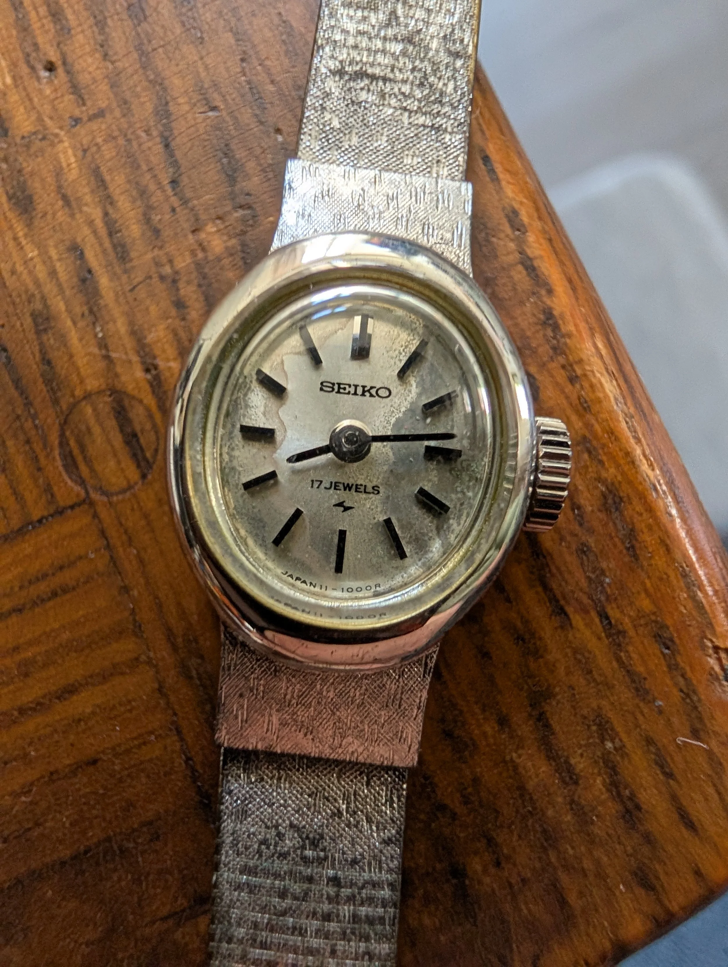 Vintage Seiko Ladies 17 Jewel Mechanical Watch | Ref. 11-1000R | Running