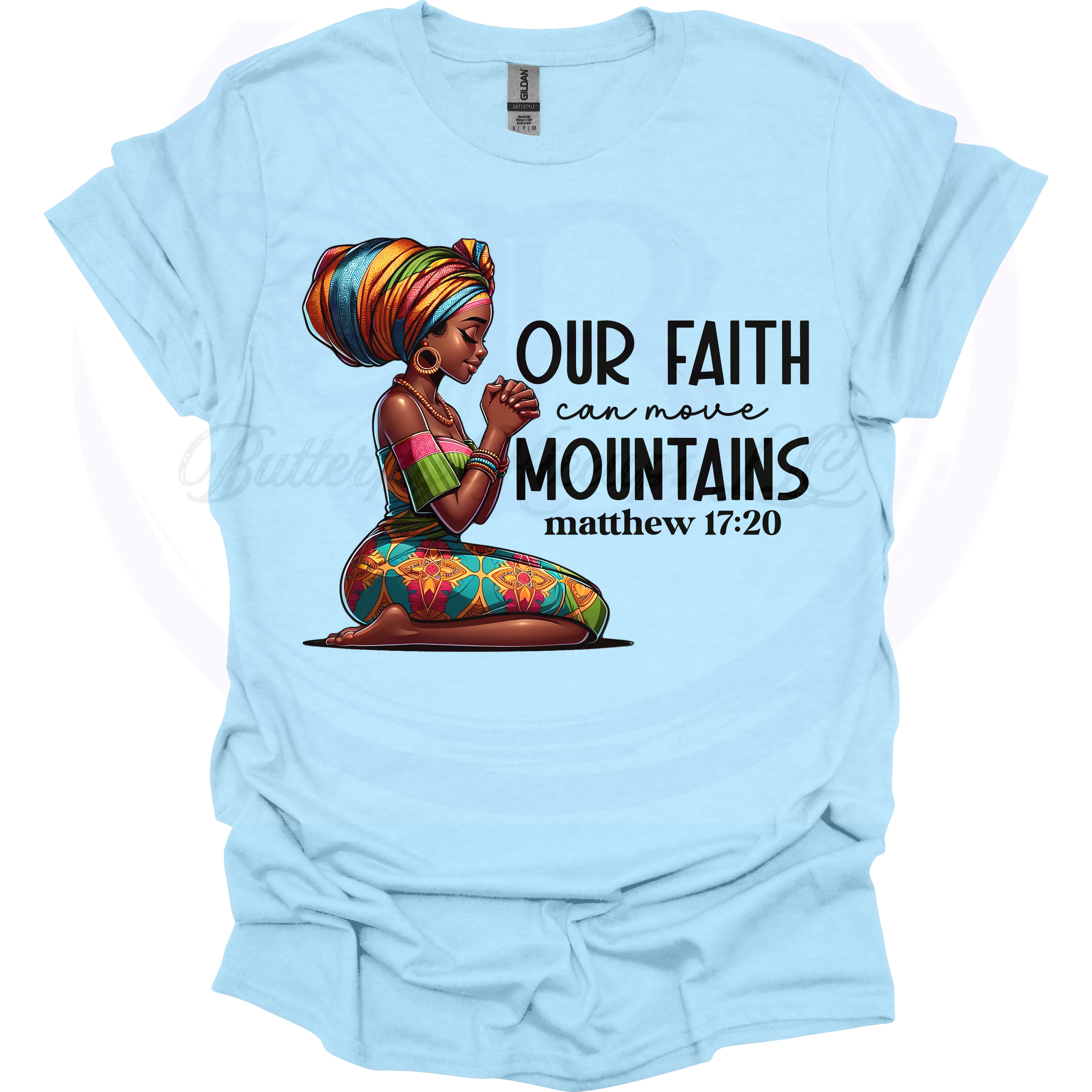 'Faith Can Move Mountains' Inspirational T-Shirt