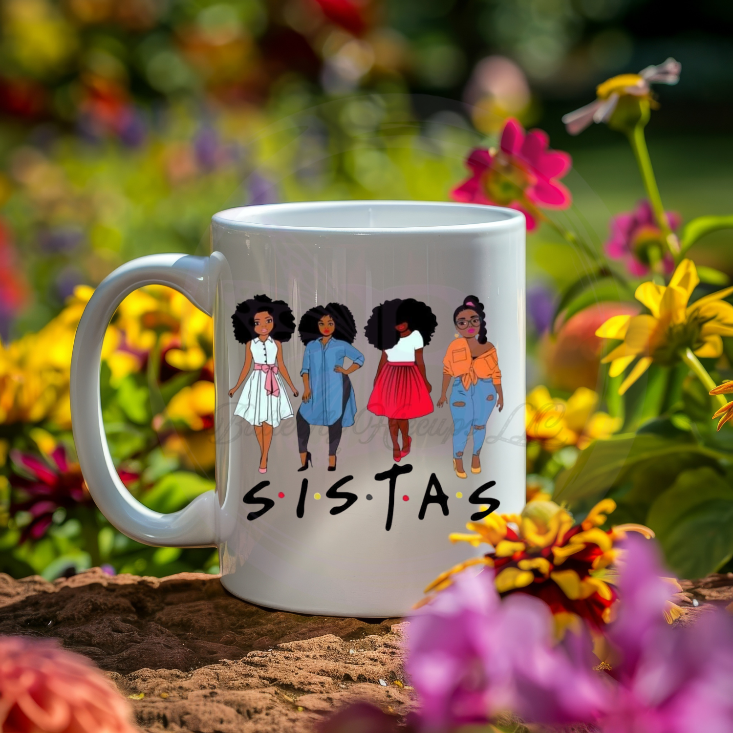 Empowered Sisterhood Ceramic Coffee Mug
