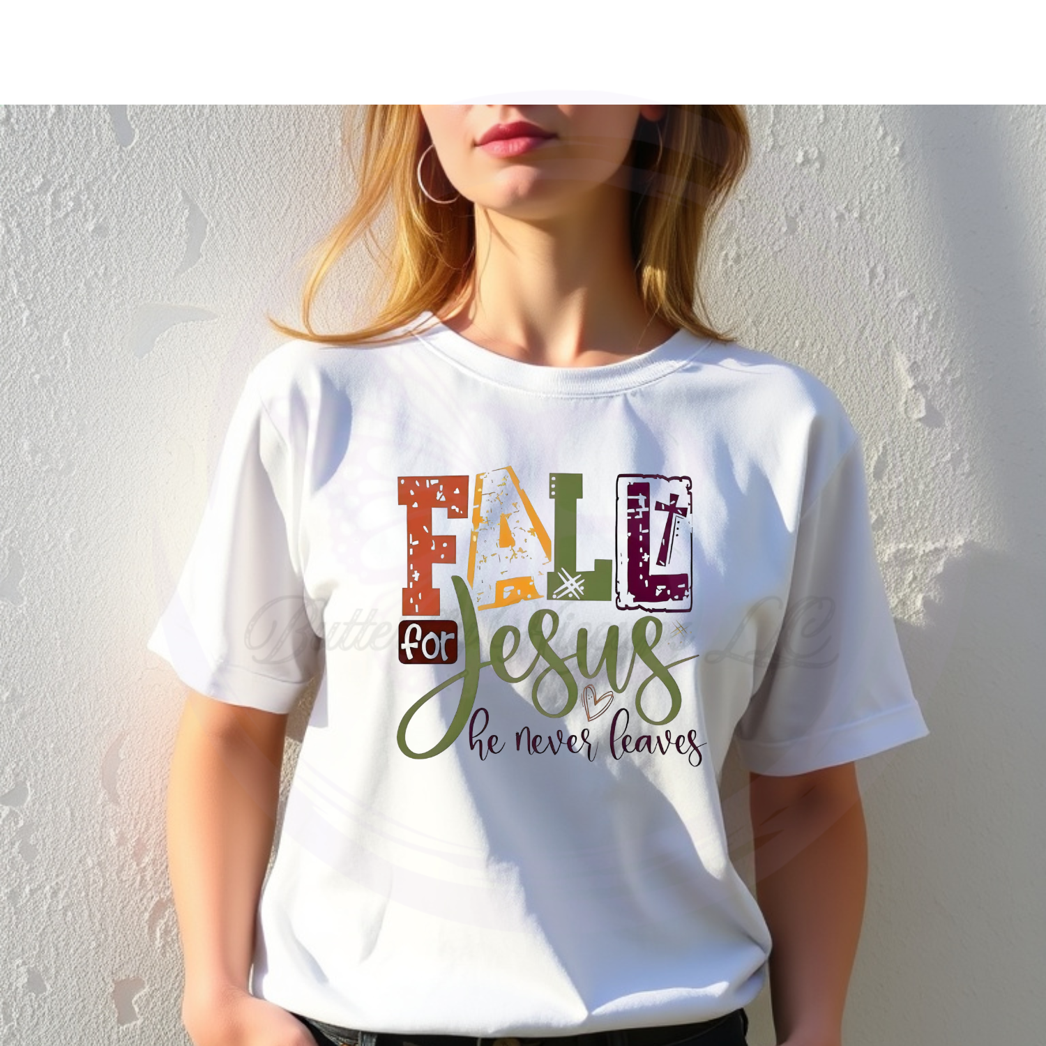 'Fall for Jesus' Inspirational T-Shirt