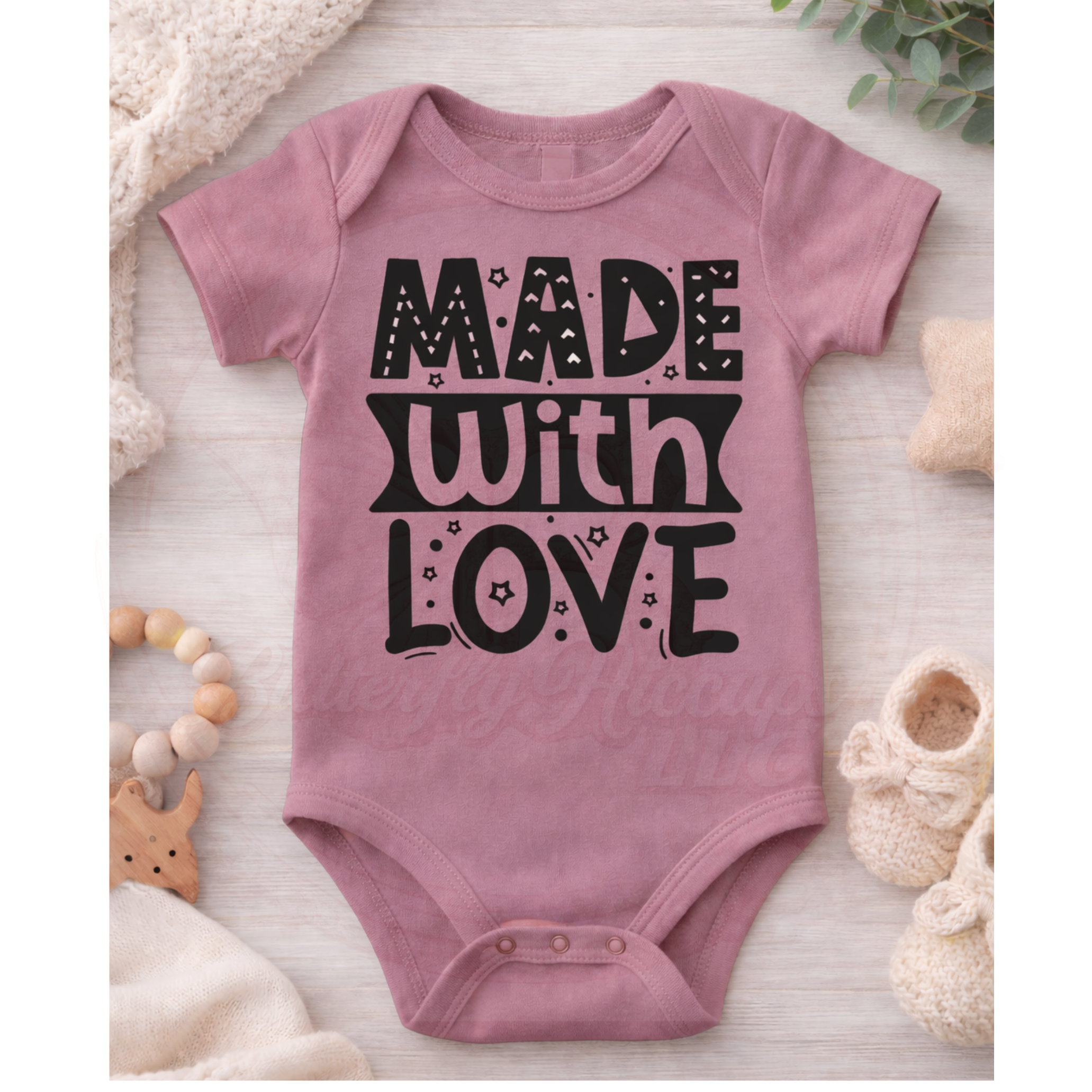 Made With Love Infant Onesie – Cute Unisex Baby Bodysuit.png
