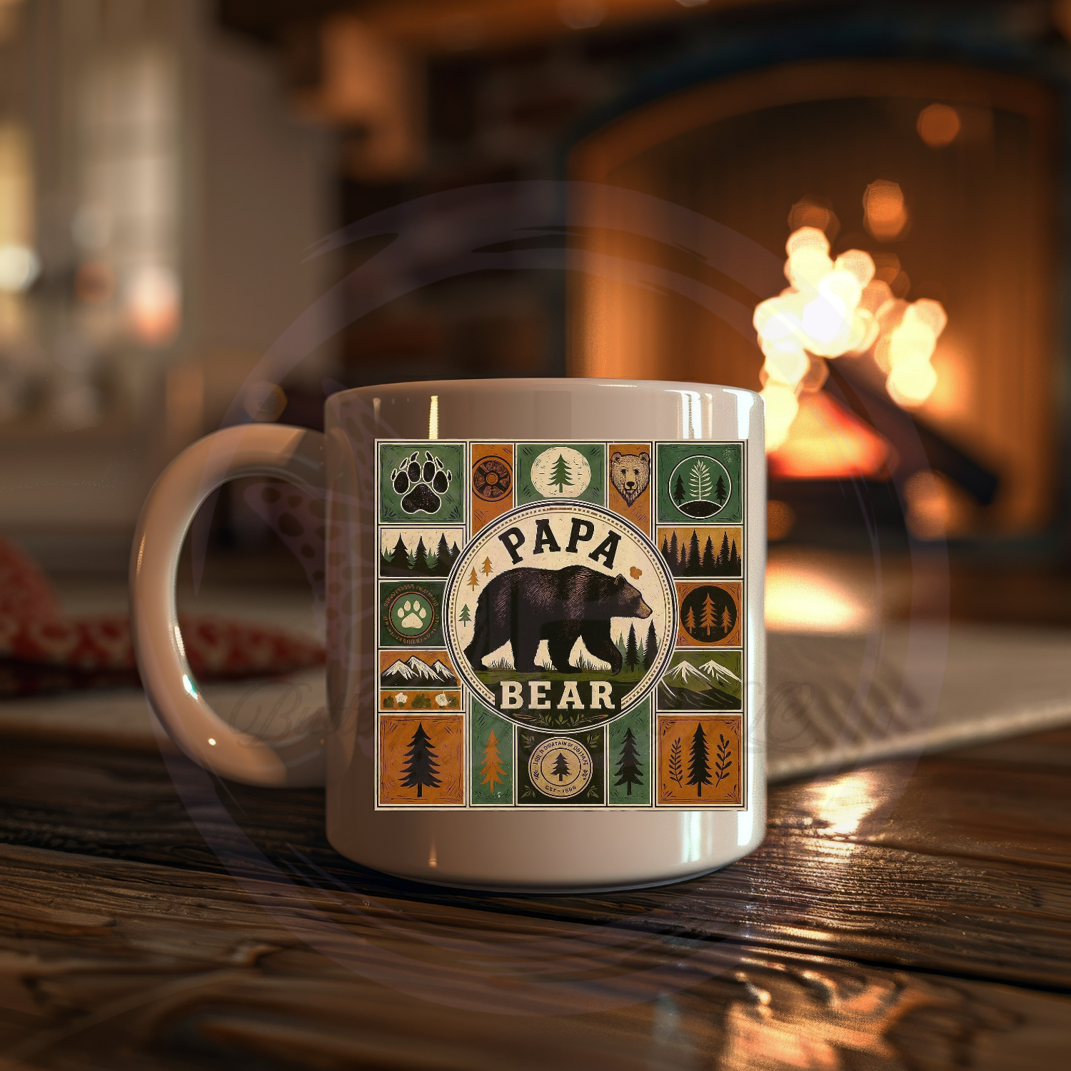 Papa Bear Ceramic Mug