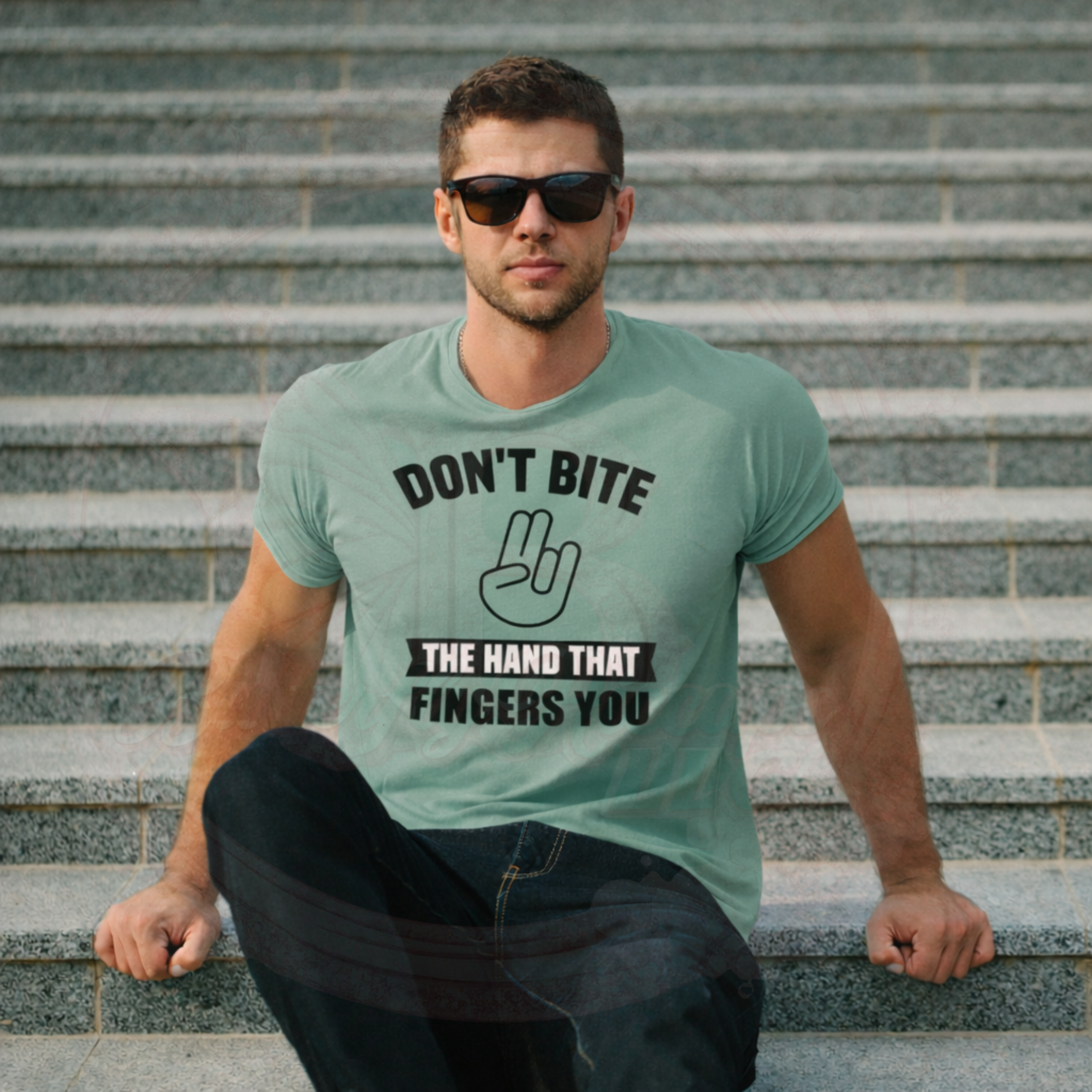 Don’t Bite – Bold Humor Graphic T-Shirt.png